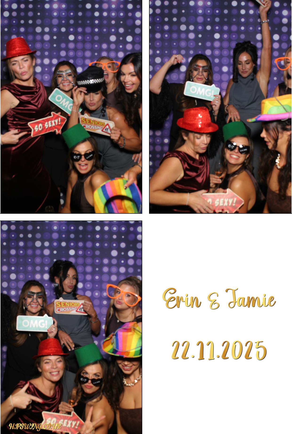 Erin & Jamie's Wedding | View more photos from the event at gallery.boothtube.co.uk/u/BoothtubeLtd/Erin-Jamies-Wedding