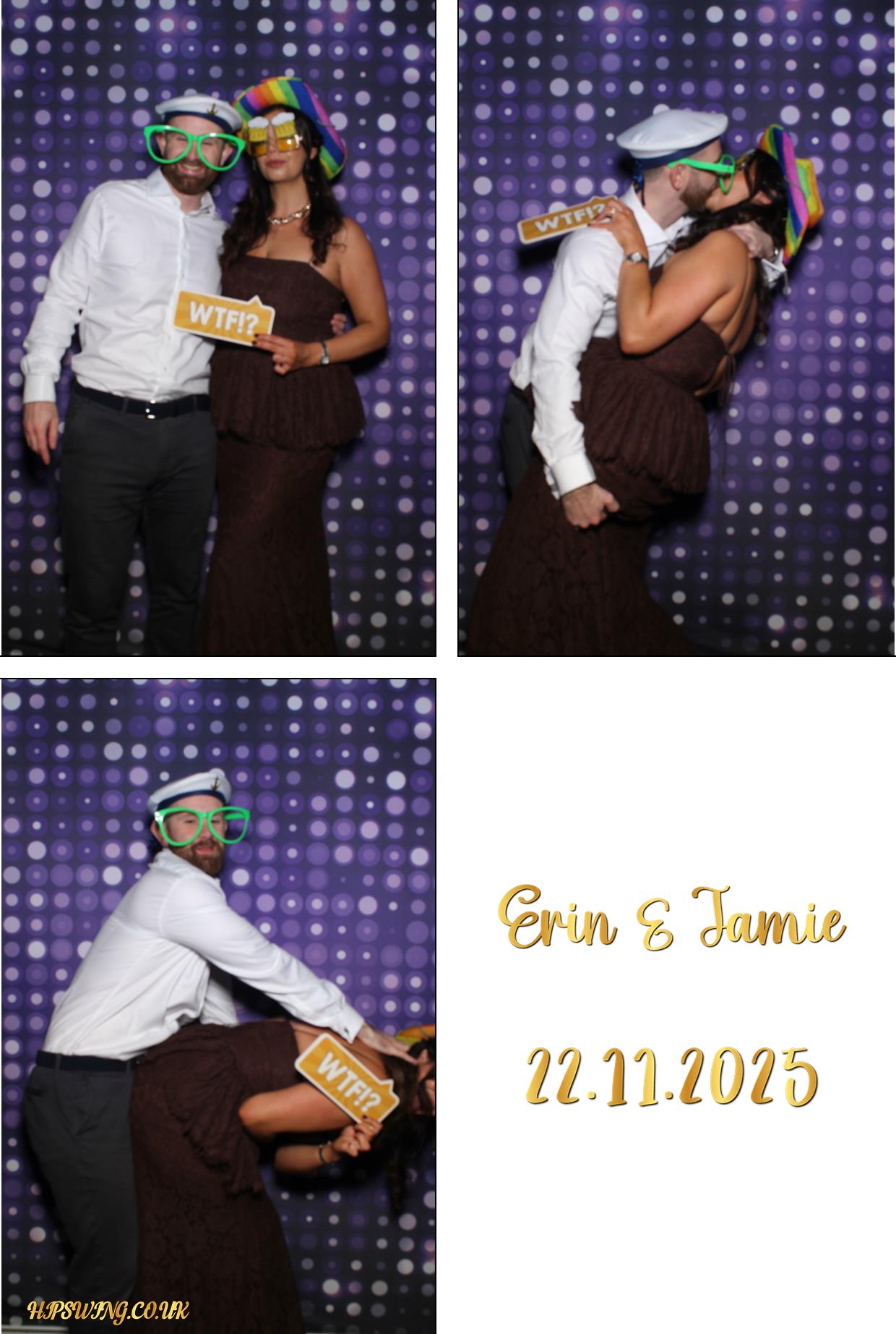 Erin & Jamie's Wedding | View more photos from the event at gallery.boothtube.co.uk/u/BoothtubeLtd/Erin-Jamies-Wedding