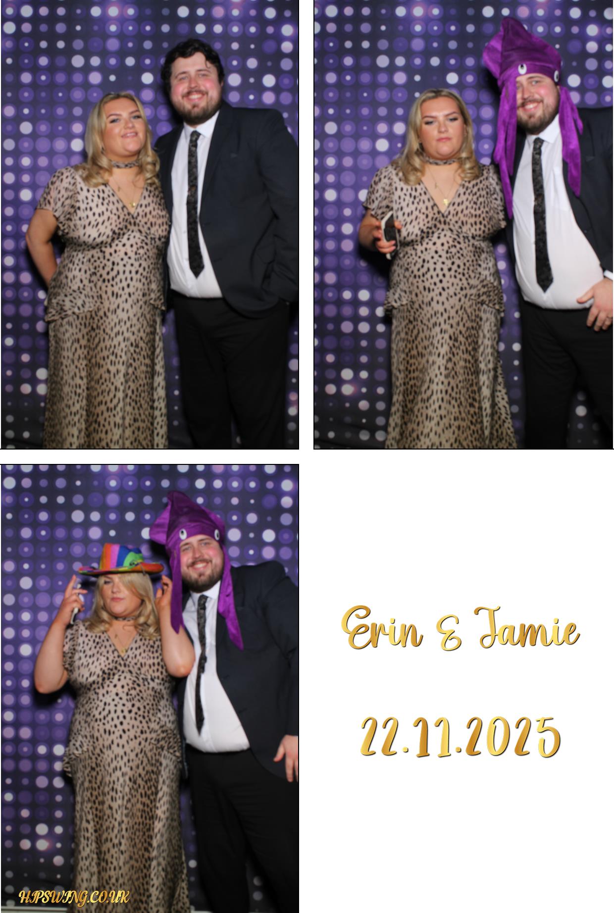 Erin & Jamie's Wedding | View more photos from the event at gallery.boothtube.co.uk/u/BoothtubeLtd/Erin-Jamies-Wedding