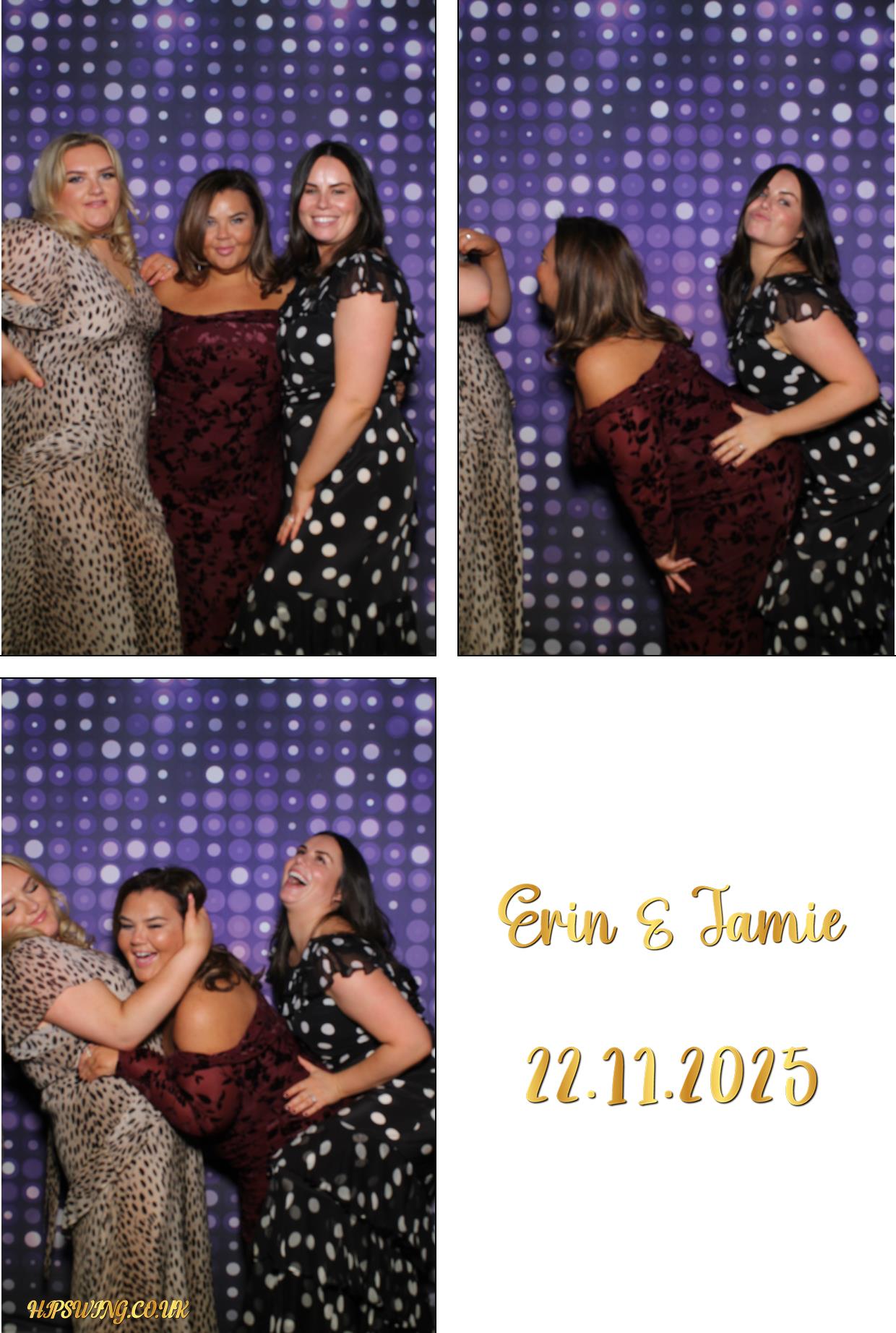 Erin & Jamie's Wedding | View more photos from the event at gallery.boothtube.co.uk/u/BoothtubeLtd/Erin-Jamies-Wedding