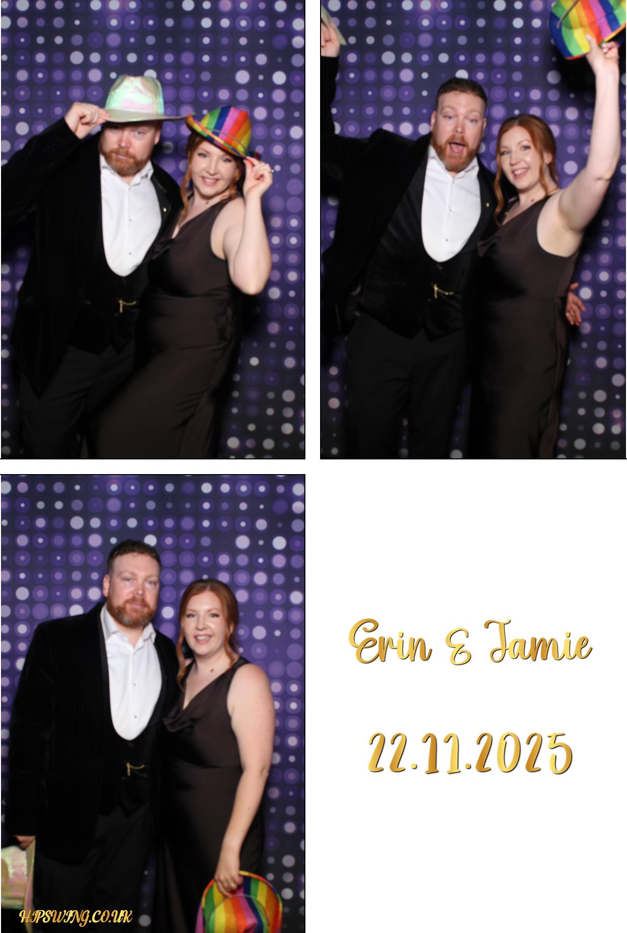 Erin & Jamie's Wedding | View more photos from the event at gallery.boothtube.co.uk/u/BoothtubeLtd/Erin-Jamies-Wedding