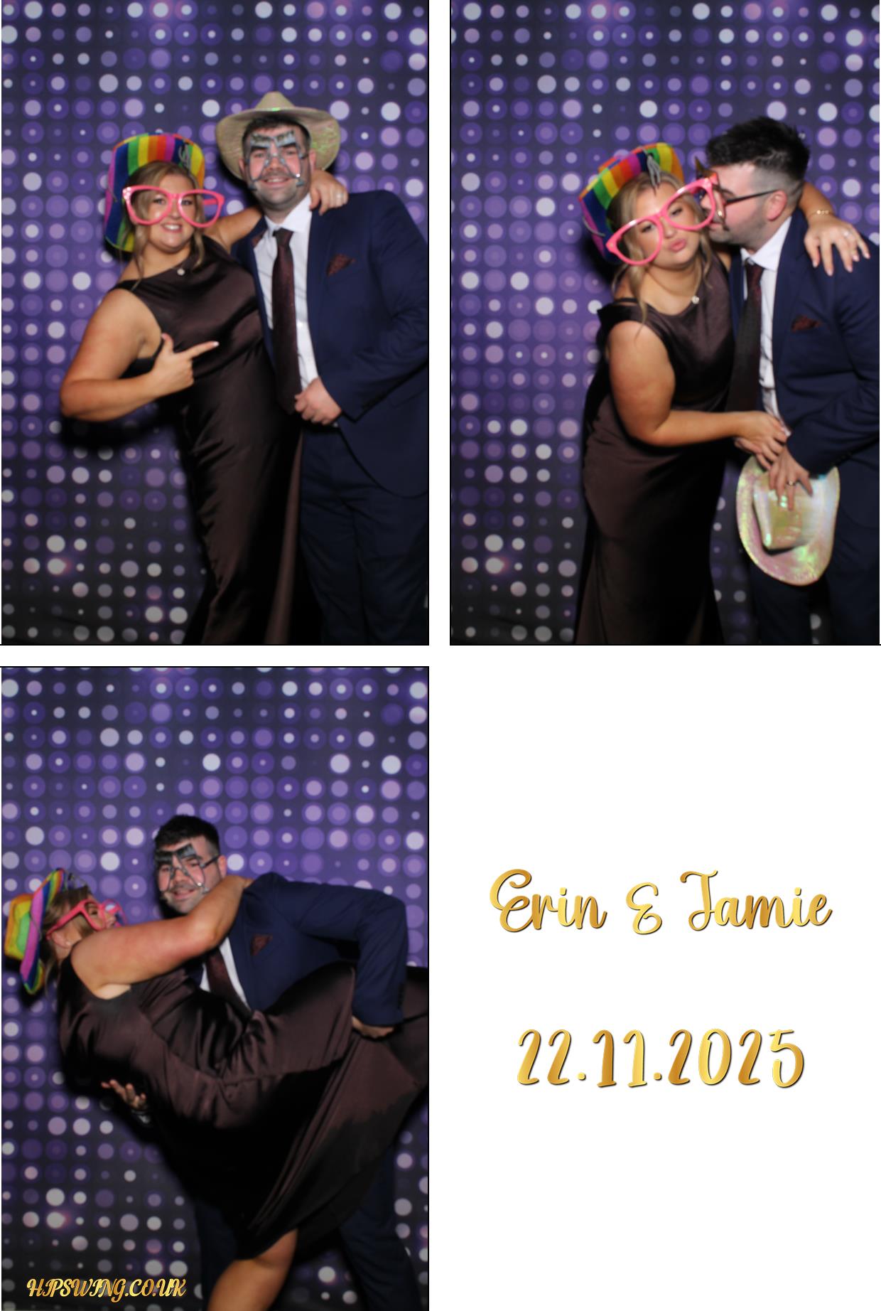 Erin & Jamie's Wedding | View more photos from the event at gallery.boothtube.co.uk/u/BoothtubeLtd/Erin-Jamies-Wedding