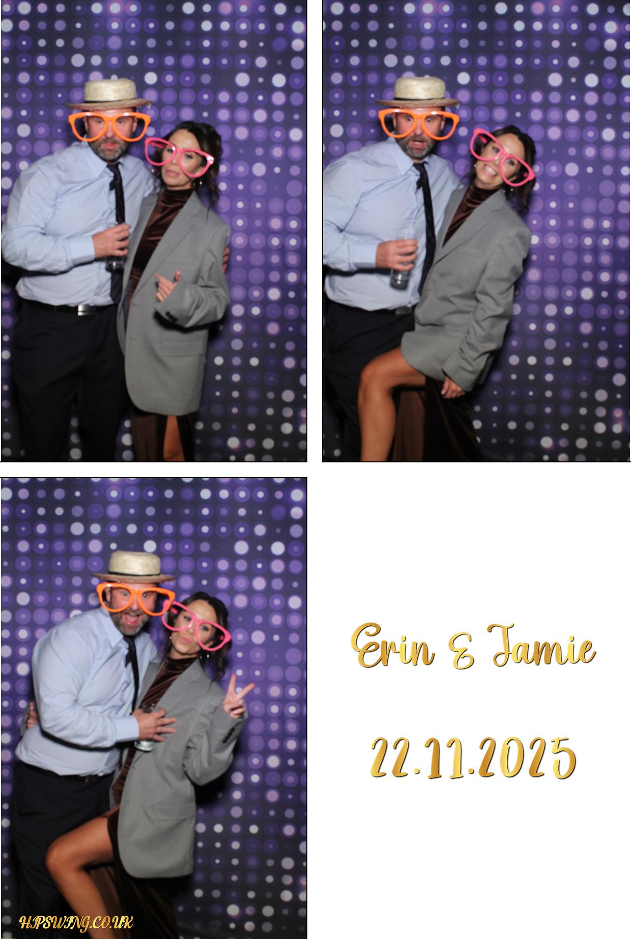 Erin & Jamie's Wedding | View more photos from the event at gallery.boothtube.co.uk/u/BoothtubeLtd/Erin-Jamies-Wedding