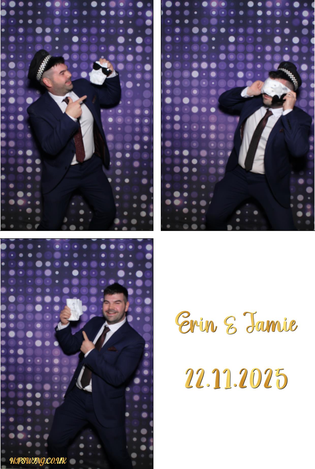 Erin & Jamie's Wedding | View more photos from the event at gallery.boothtube.co.uk/u/BoothtubeLtd/Erin-Jamies-Wedding