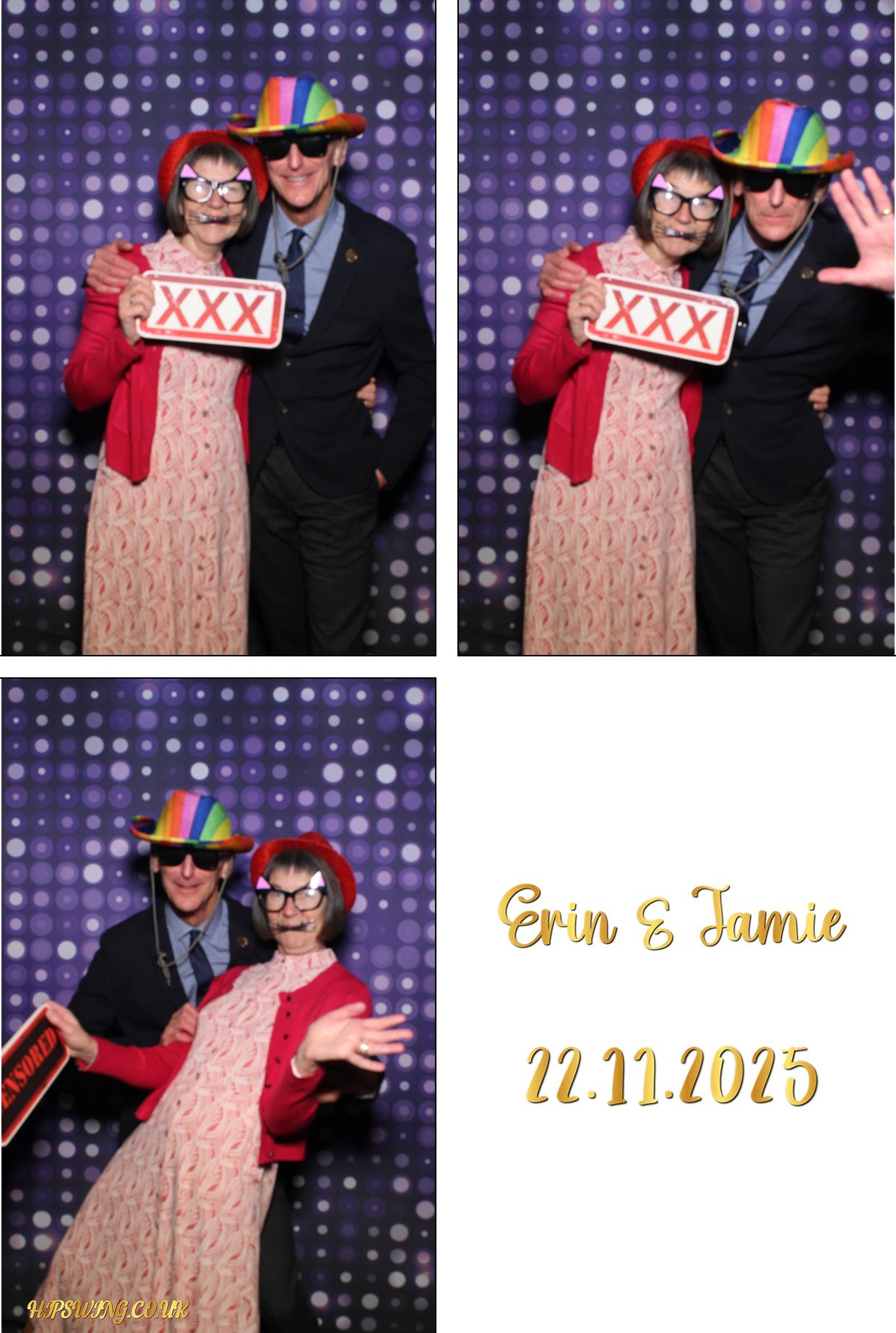 Erin & Jamie's Wedding | View more photos from the event at gallery.boothtube.co.uk/u/BoothtubeLtd/Erin-Jamies-Wedding