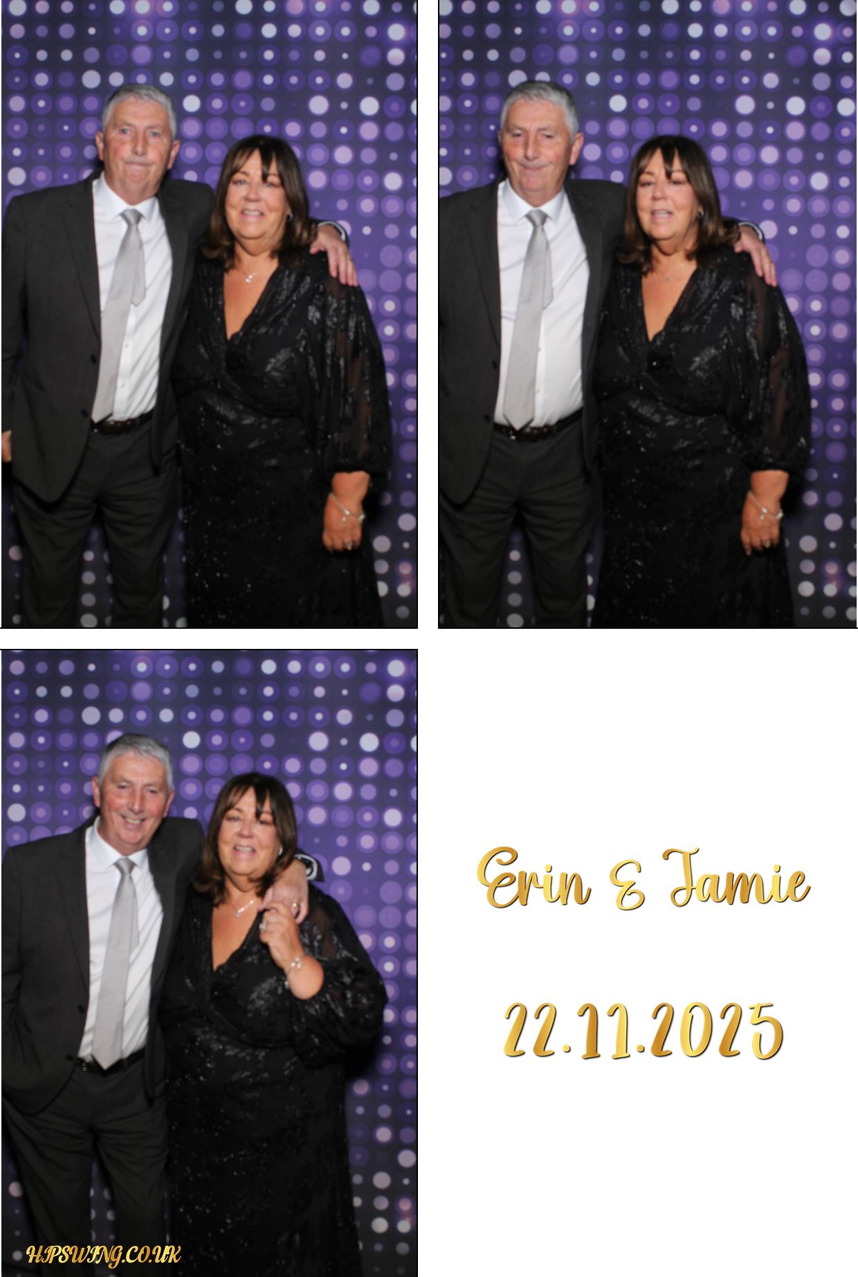 Erin & Jamie's Wedding | View more photos from the event at gallery.boothtube.co.uk/u/BoothtubeLtd/Erin-Jamies-Wedding