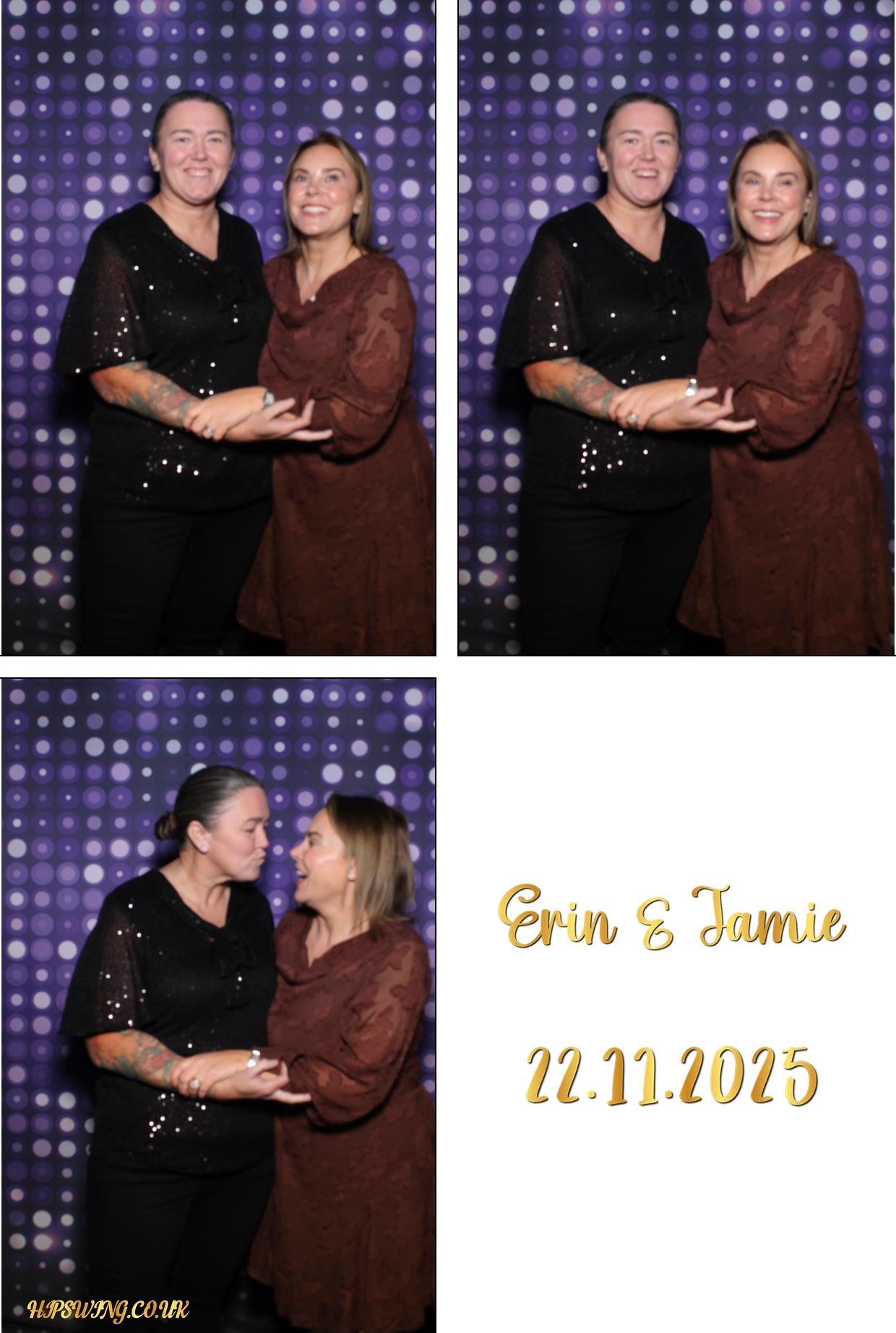 Erin & Jamie's Wedding | View more photos from the event at gallery.boothtube.co.uk/u/BoothtubeLtd/Erin-Jamies-Wedding