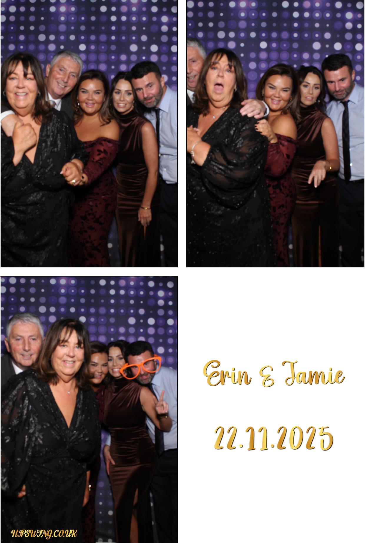 Erin & Jamie's Wedding | View more photos from the event at gallery.boothtube.co.uk/u/BoothtubeLtd/Erin-Jamies-Wedding