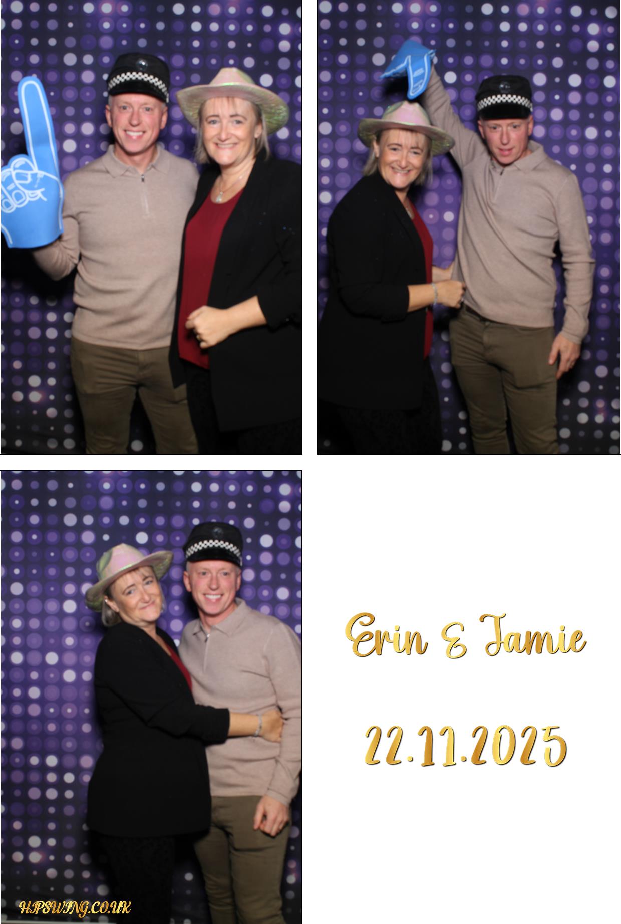 Erin & Jamie's Wedding | View more photos from the event at gallery.boothtube.co.uk/u/BoothtubeLtd/Erin-Jamies-Wedding