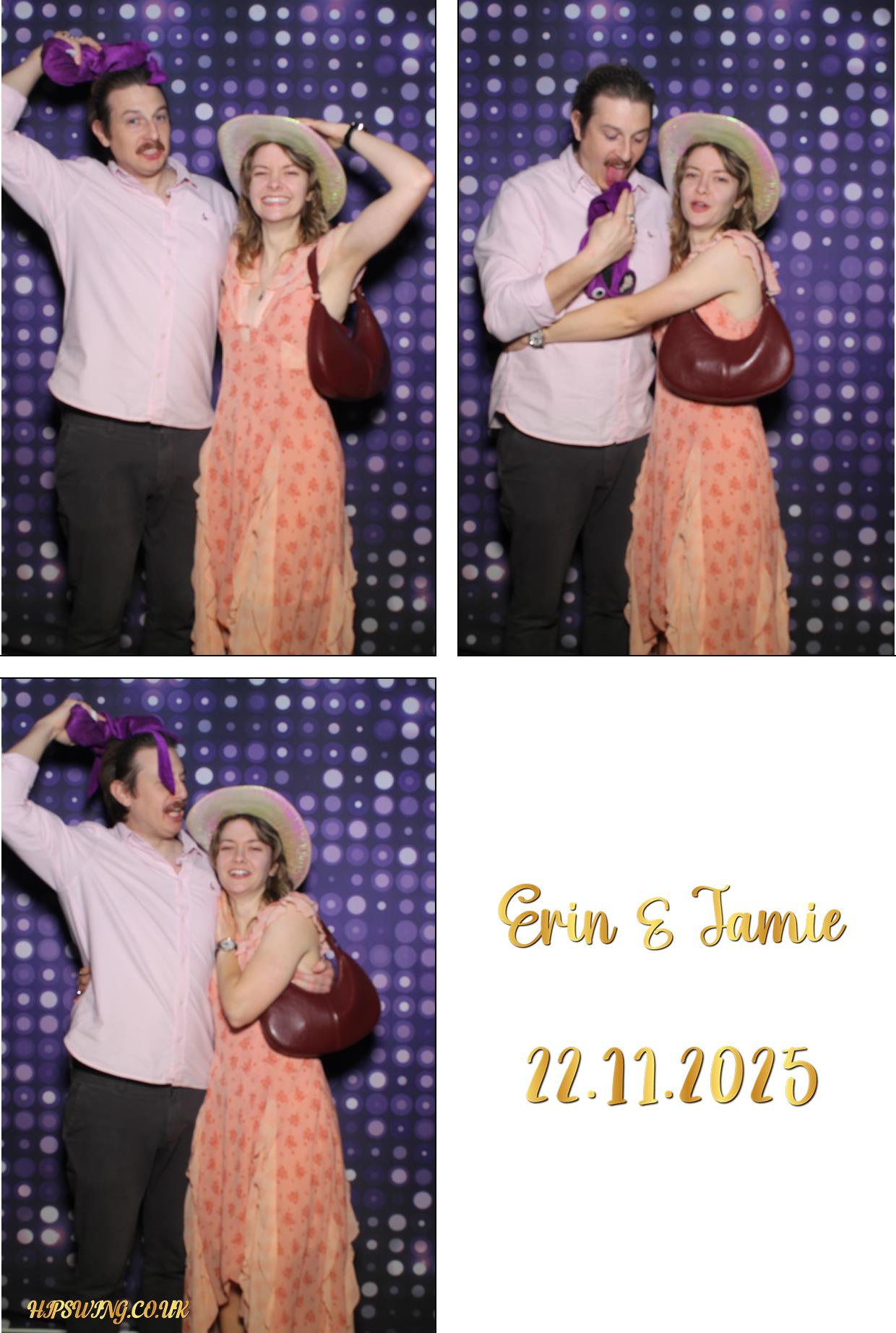 Erin & Jamie's Wedding | View more photos from the event at gallery.boothtube.co.uk/u/BoothtubeLtd/Erin-Jamies-Wedding