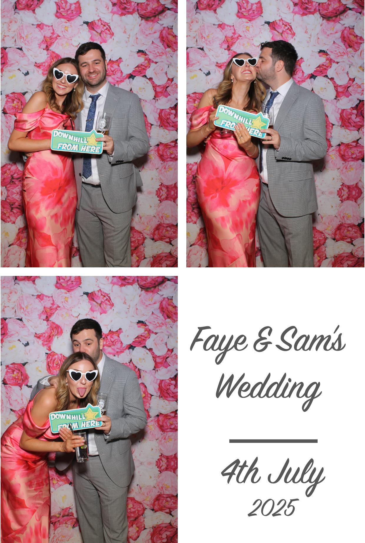 Faye & Sam's Wedding | View more photos from the event at gallery.boothtube.co.uk/u/BoothtubeLtd/Faye-Sams-Wedding