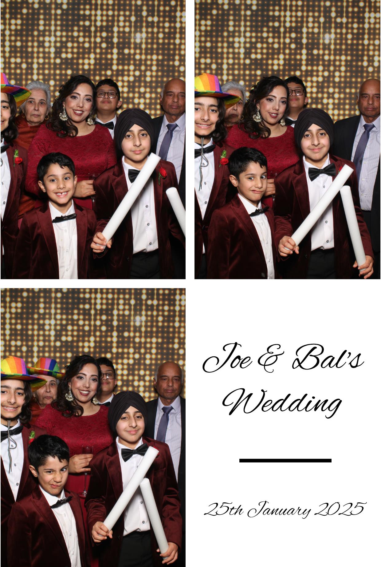 Joe & Bal's Wedding | View more photos from the event at gallery.boothtube.co.uk/u/BoothtubeLtd/Joe-Bals-Wedding