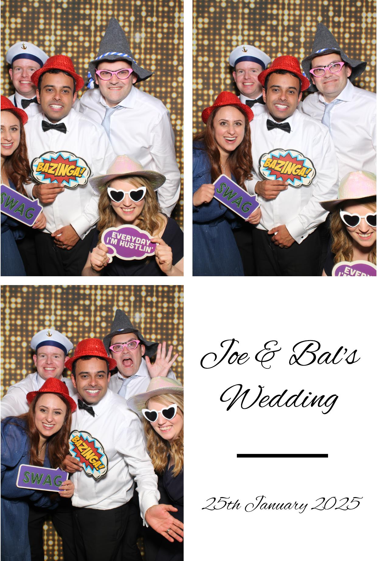 Joe & Bal's Wedding | View more photos from the event at gallery.boothtube.co.uk/u/BoothtubeLtd/Joe-Bals-Wedding