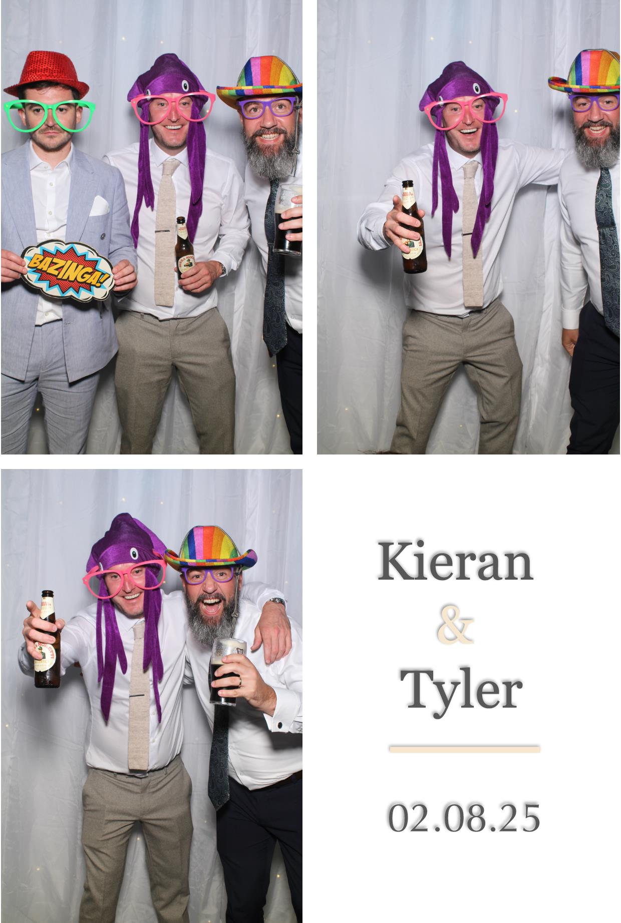 Kieran & Tyler's Wedding | View more photos from the event at gallery.boothtube.co.uk/u/BoothtubeLtd/Kieran-Tylers-Wedding