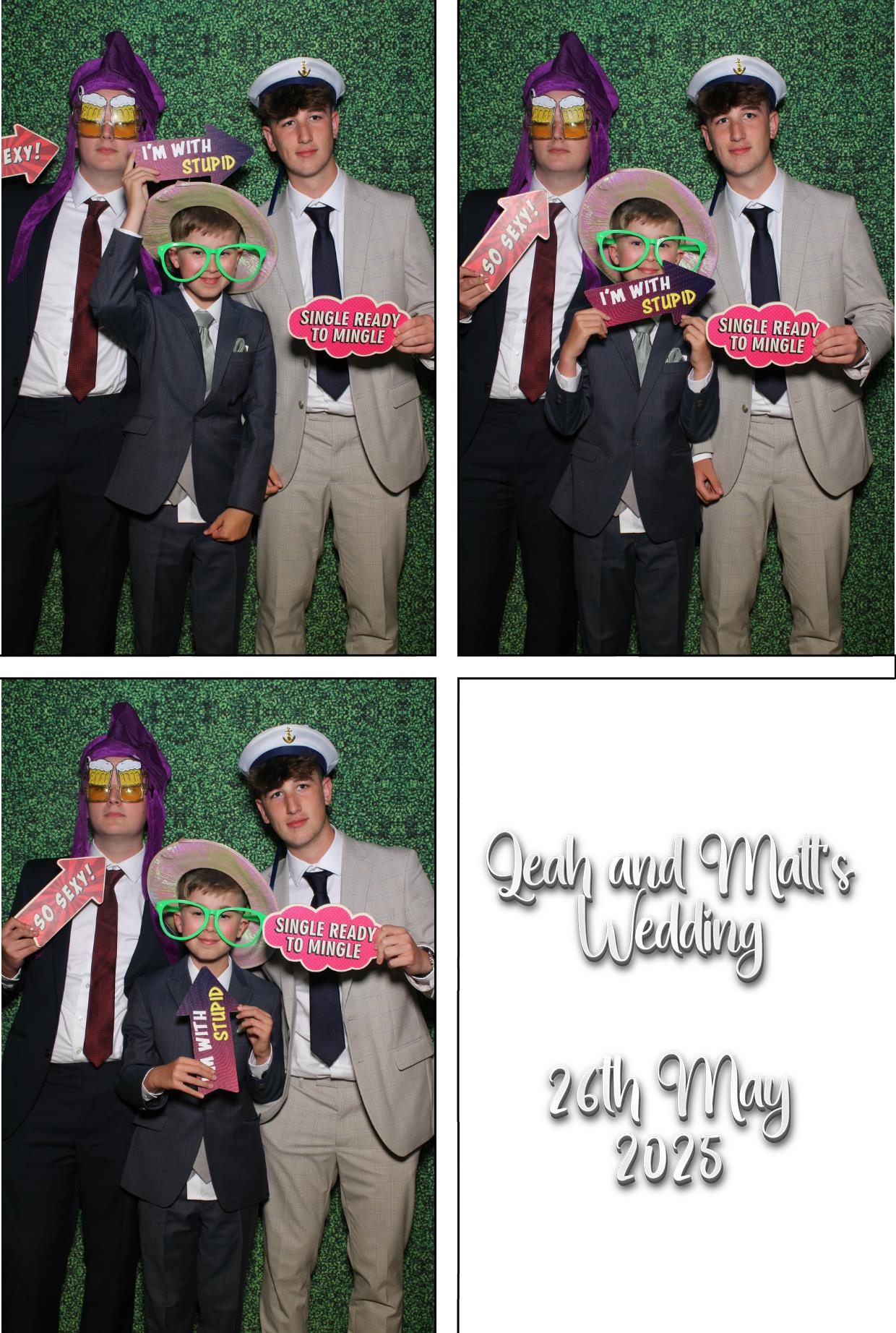 Leah & Matt's Wedding | View more photos from the event at gallery.boothtube.co.uk/u/BoothtubeLtd/Leah-Matts-Wedding