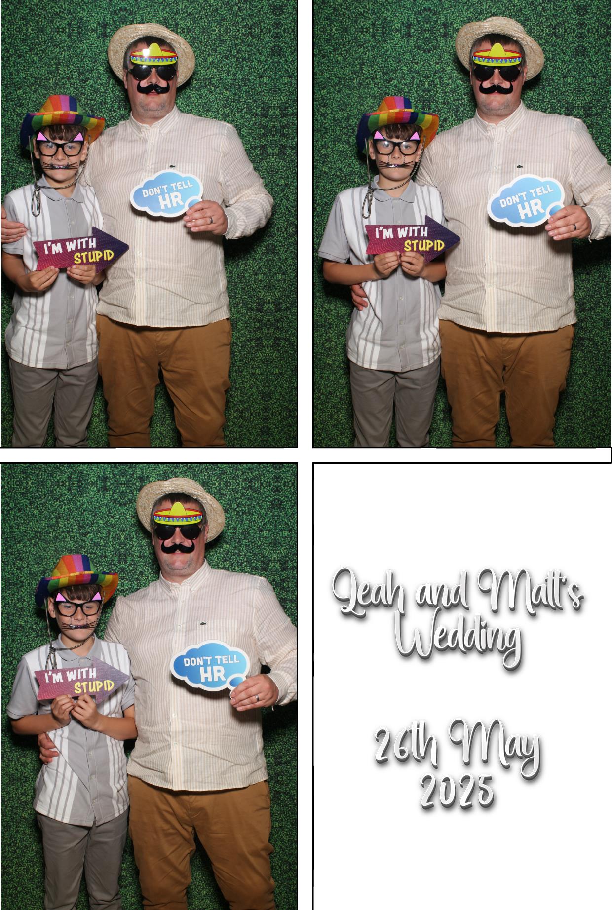 Leah & Matt's Wedding | View more photos from the event at gallery.boothtube.co.uk/u/BoothtubeLtd/Leah-Matts-Wedding