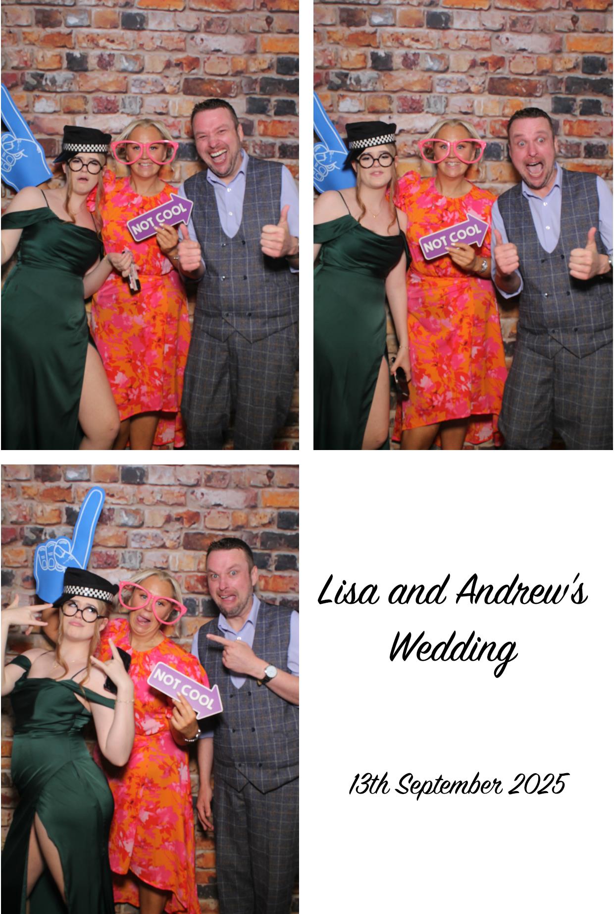 Lisa & Andrew's Wedding | View more photos from the event at gallery.boothtube.co.uk/u/BoothtubeLtd/Lisa-Andrews-Wedding