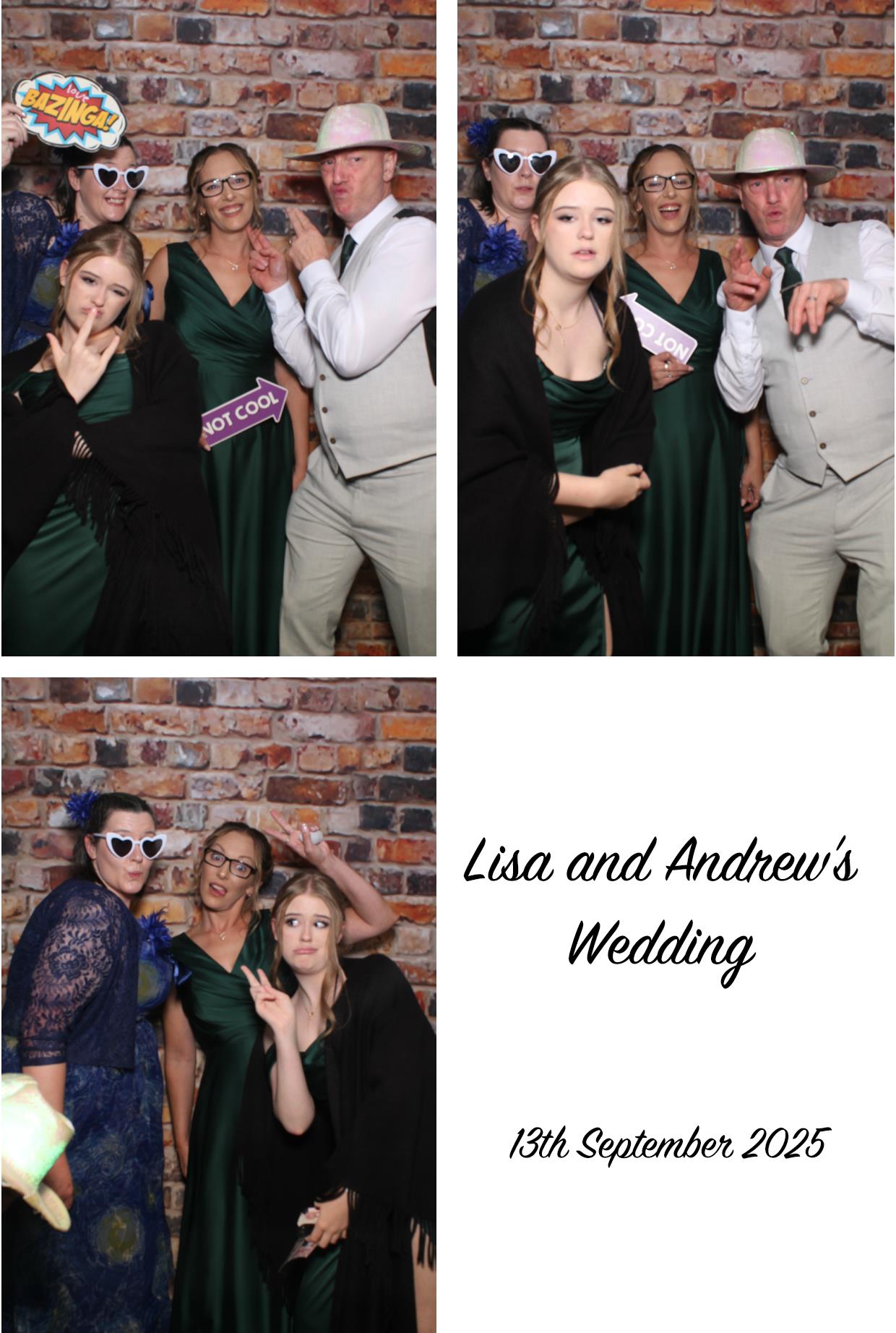 Lisa & Andrew's Wedding | View more photos from the event at gallery.boothtube.co.uk/u/BoothtubeLtd/Lisa-Andrews-Wedding