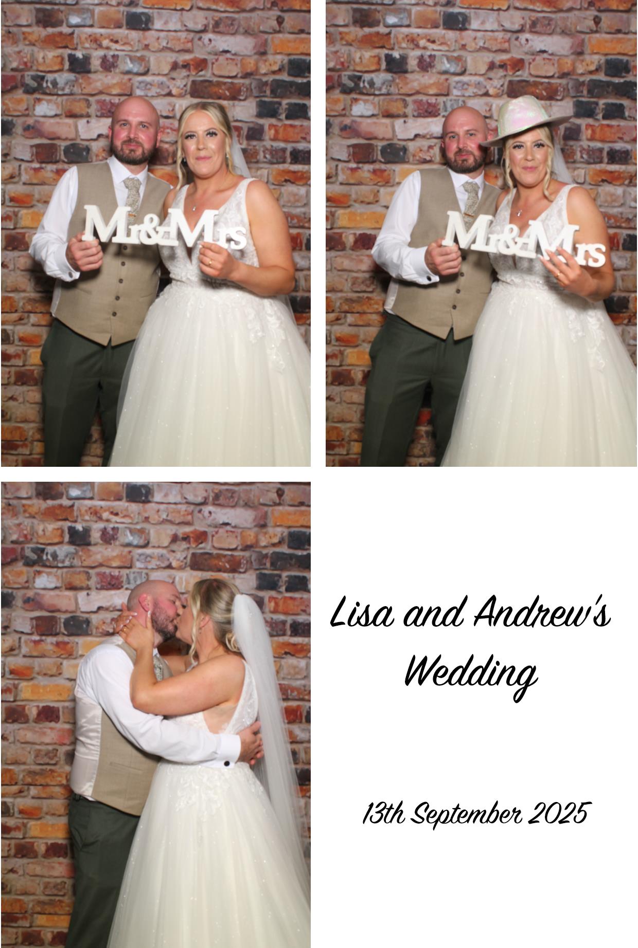 Lisa & Andrew's Wedding | View more photos from the event at gallery.boothtube.co.uk/u/BoothtubeLtd/Lisa-Andrews-Wedding