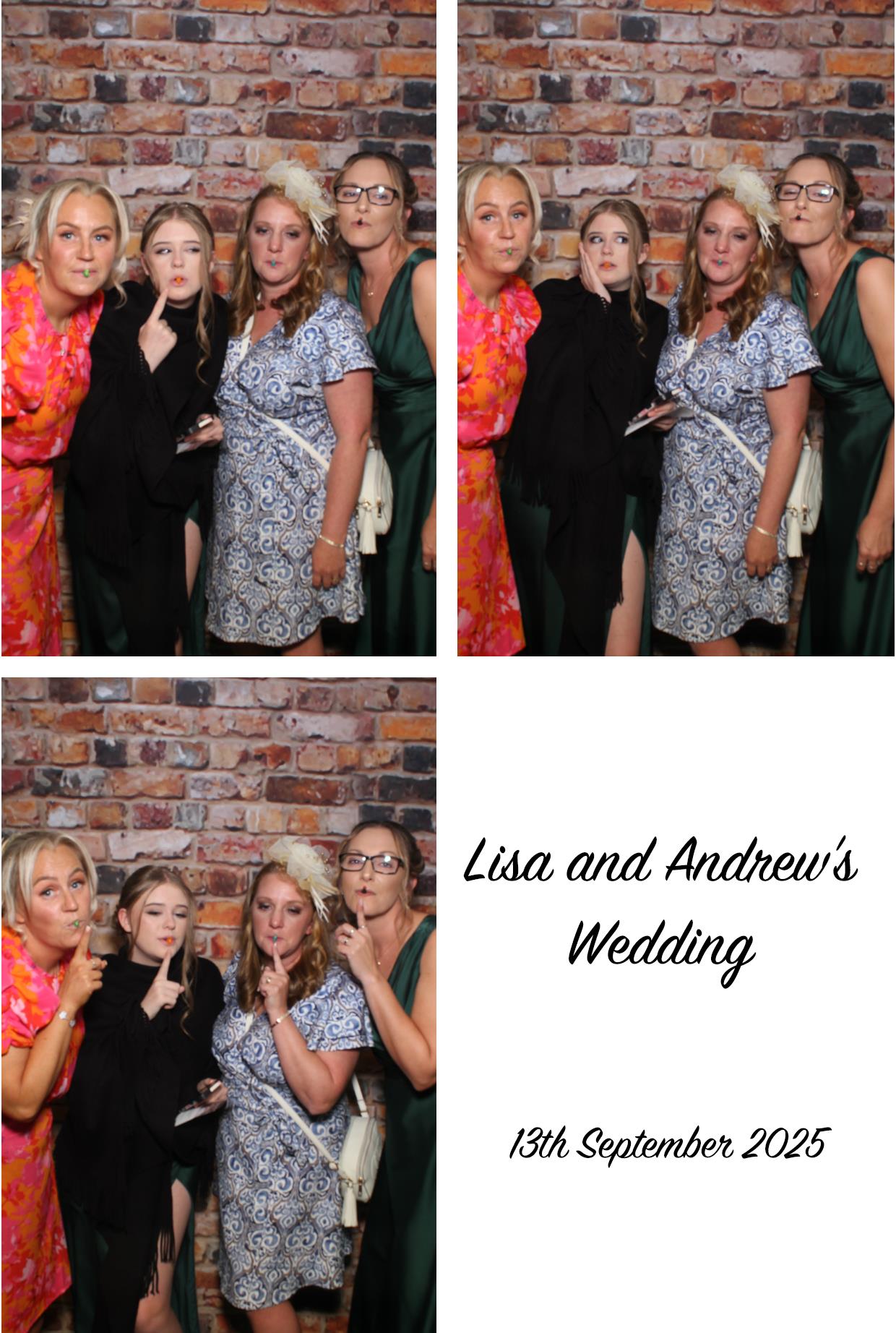 Lisa & Andrew's Wedding | View more photos from the event at gallery.boothtube.co.uk/u/BoothtubeLtd/Lisa-Andrews-Wedding