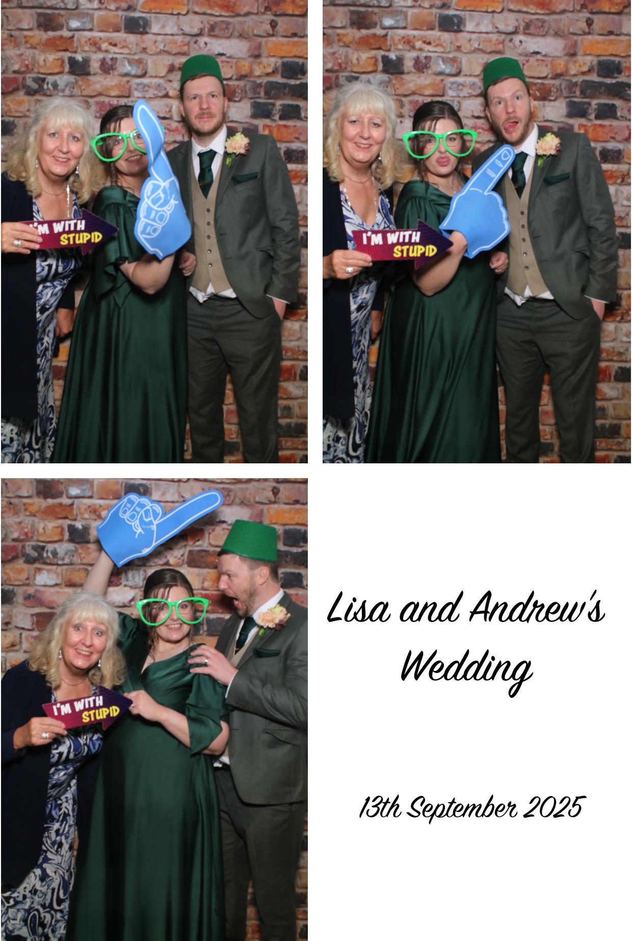 Lisa & Andrew's Wedding | View more photos from the event at gallery.boothtube.co.uk/u/BoothtubeLtd/Lisa-Andrews-Wedding