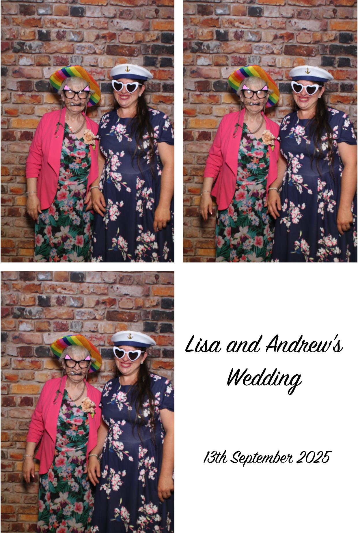 Lisa & Andrew's Wedding | View more photos from the event at gallery.boothtube.co.uk/u/BoothtubeLtd/Lisa-Andrews-Wedding