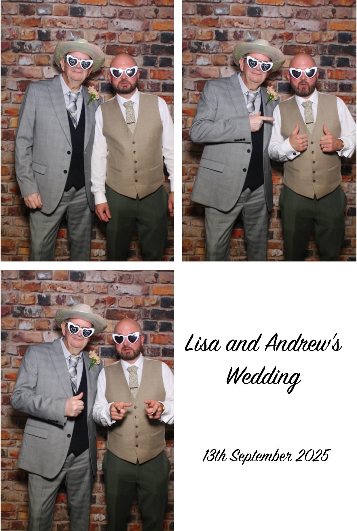 Lisa & Andrew's Wedding | View more photos from the event at gallery.boothtube.co.uk/u/BoothtubeLtd/Lisa-Andrews-Wedding