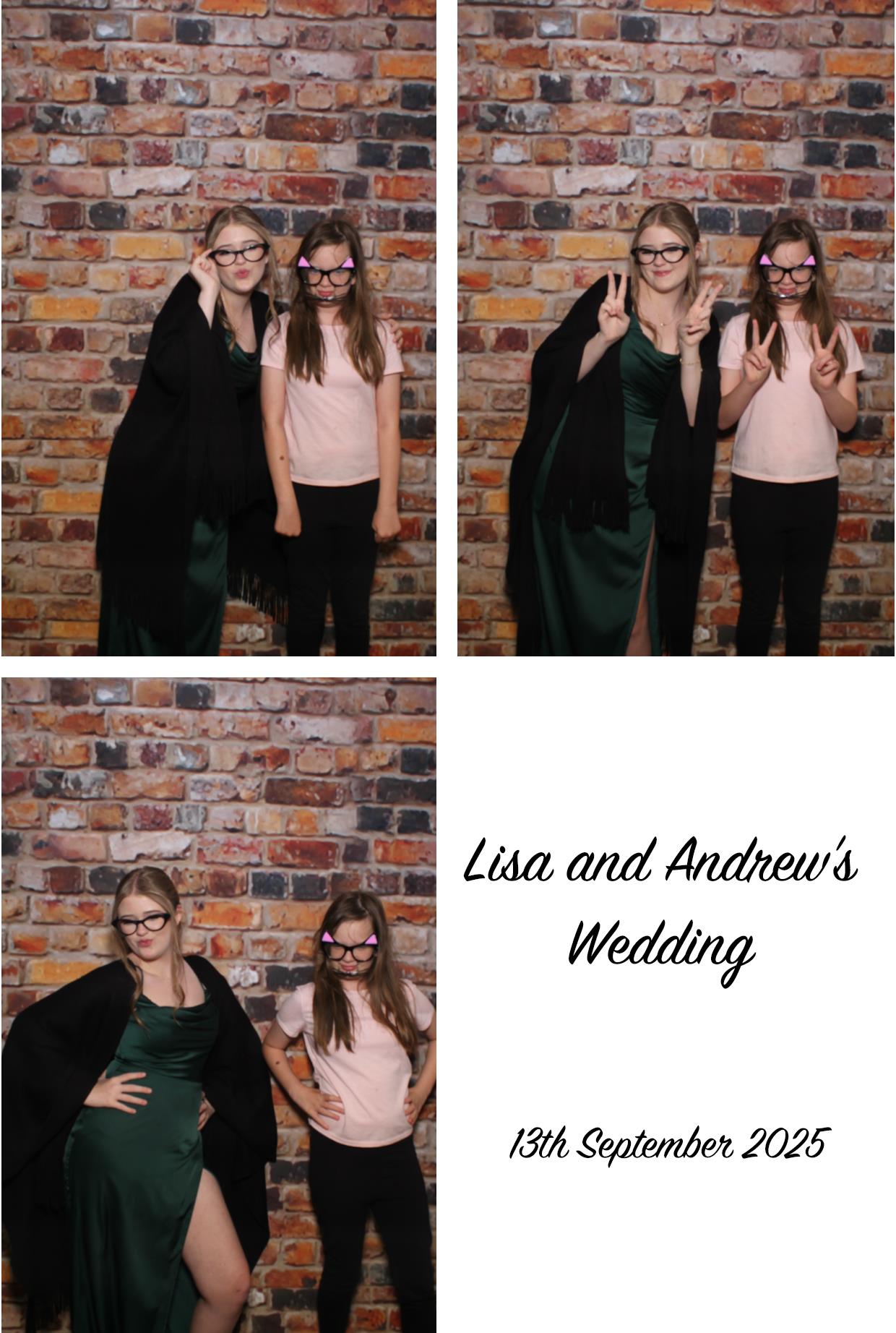 Lisa & Andrew's Wedding | View more photos from the event at gallery.boothtube.co.uk/u/BoothtubeLtd/Lisa-Andrews-Wedding