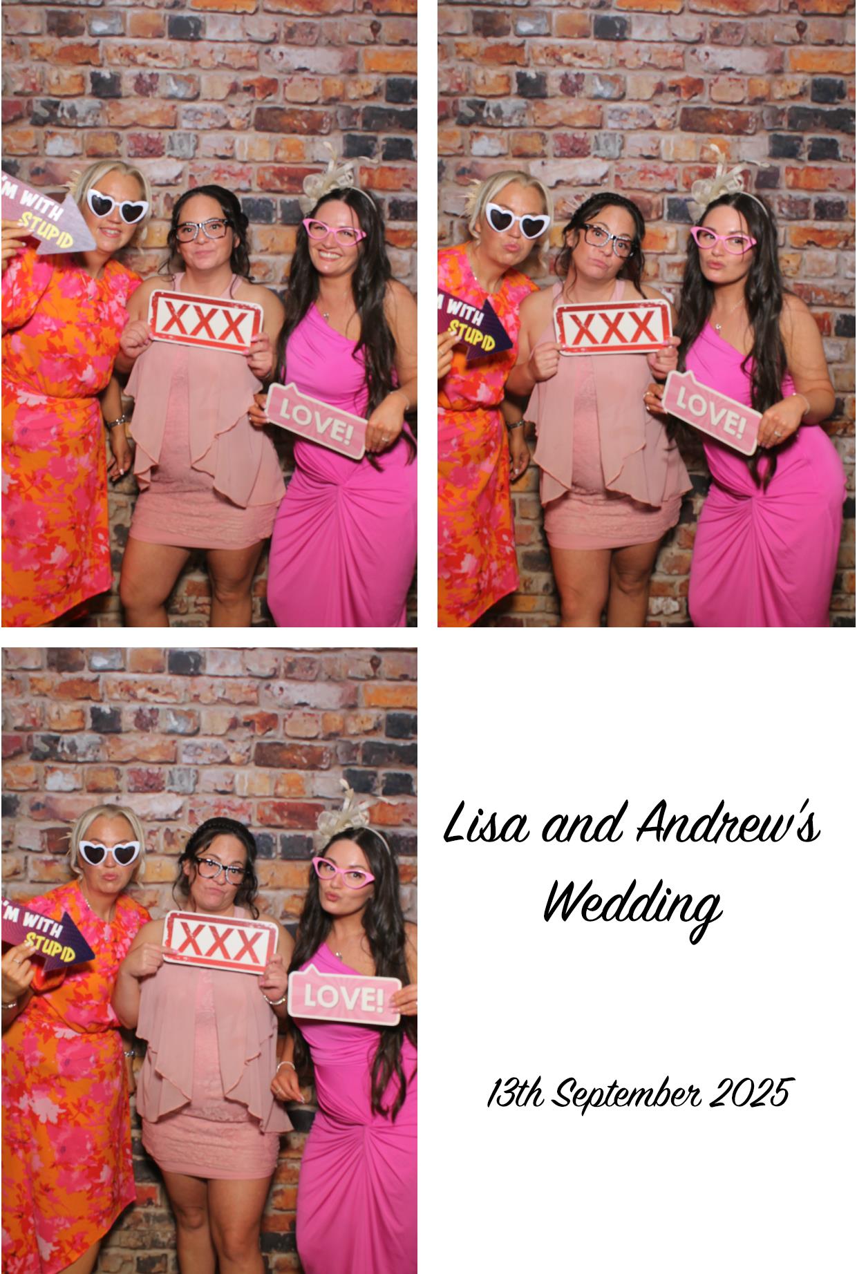 Lisa & Andrew's Wedding | View more photos from the event at gallery.boothtube.co.uk/u/BoothtubeLtd/Lisa-Andrews-Wedding