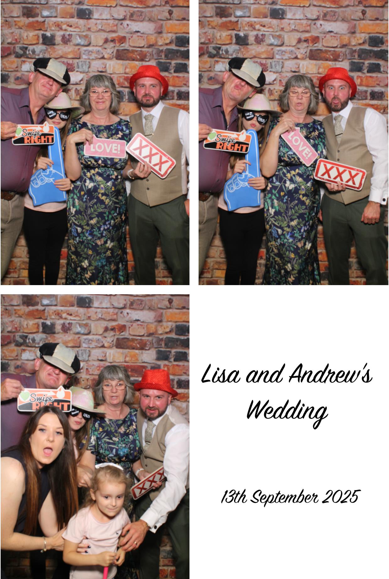 Lisa & Andrew's Wedding | View more photos from the event at gallery.boothtube.co.uk/u/BoothtubeLtd/Lisa-Andrews-Wedding