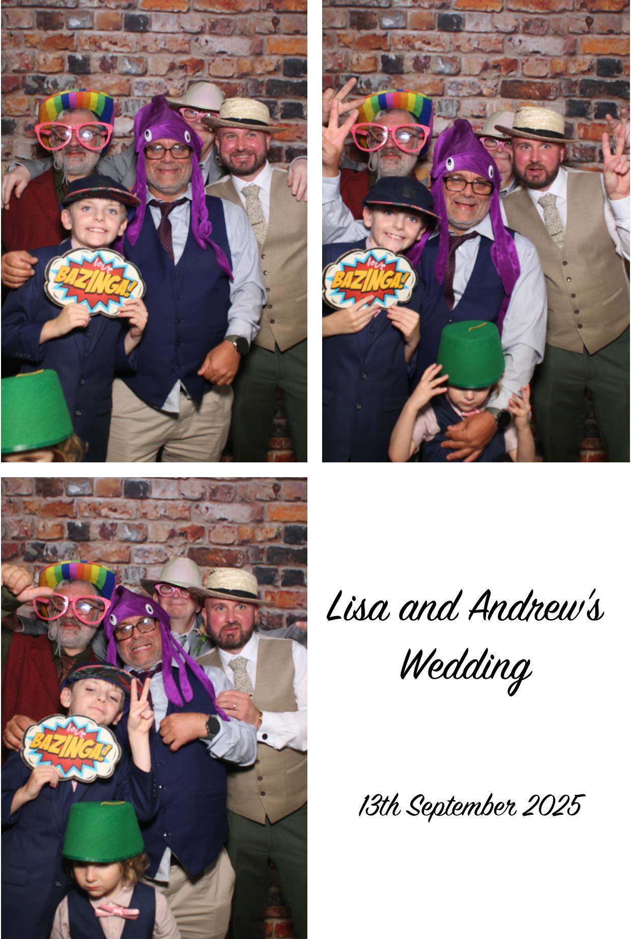 Lisa & Andrew's Wedding | View more photos from the event at gallery.boothtube.co.uk/u/BoothtubeLtd/Lisa-Andrews-Wedding