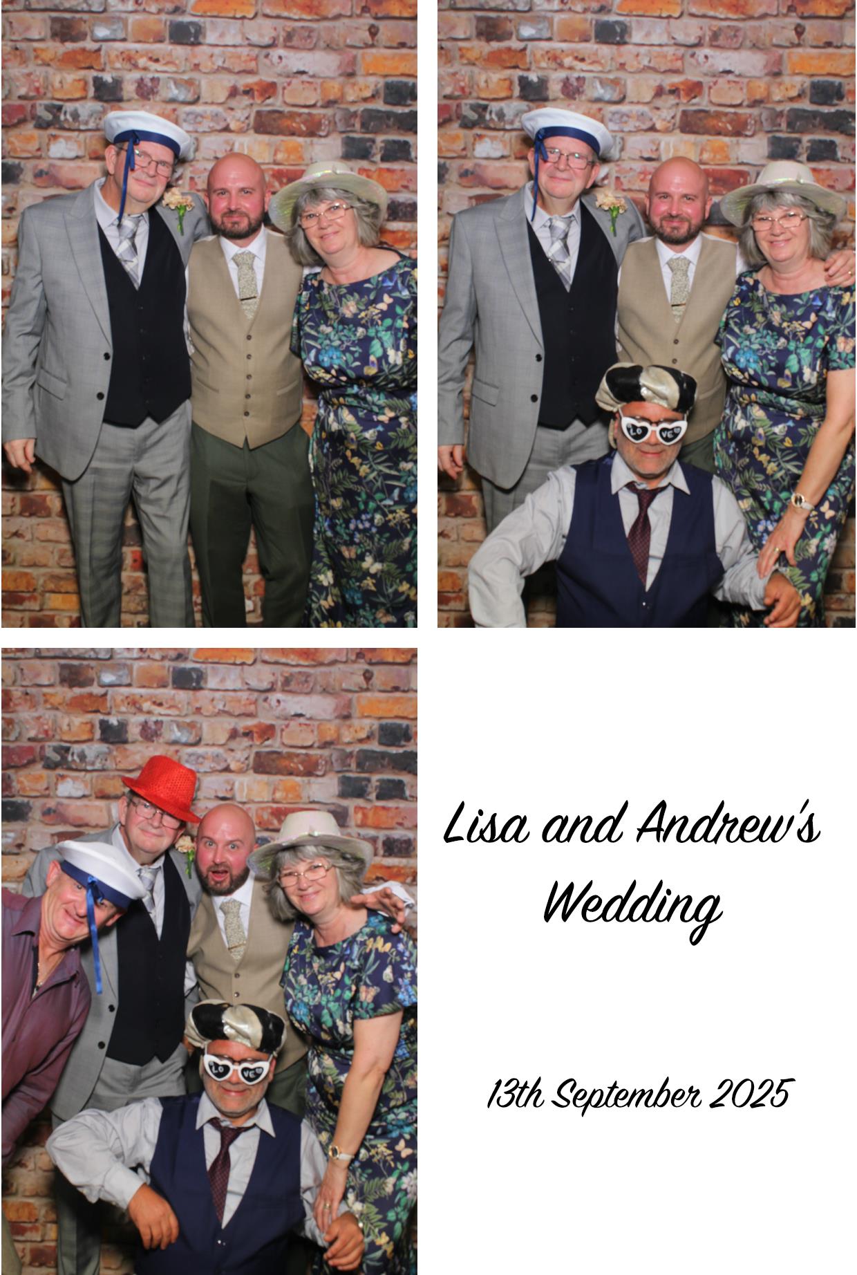 Lisa & Andrew's Wedding | View more photos from the event at gallery.boothtube.co.uk/u/BoothtubeLtd/Lisa-Andrews-Wedding