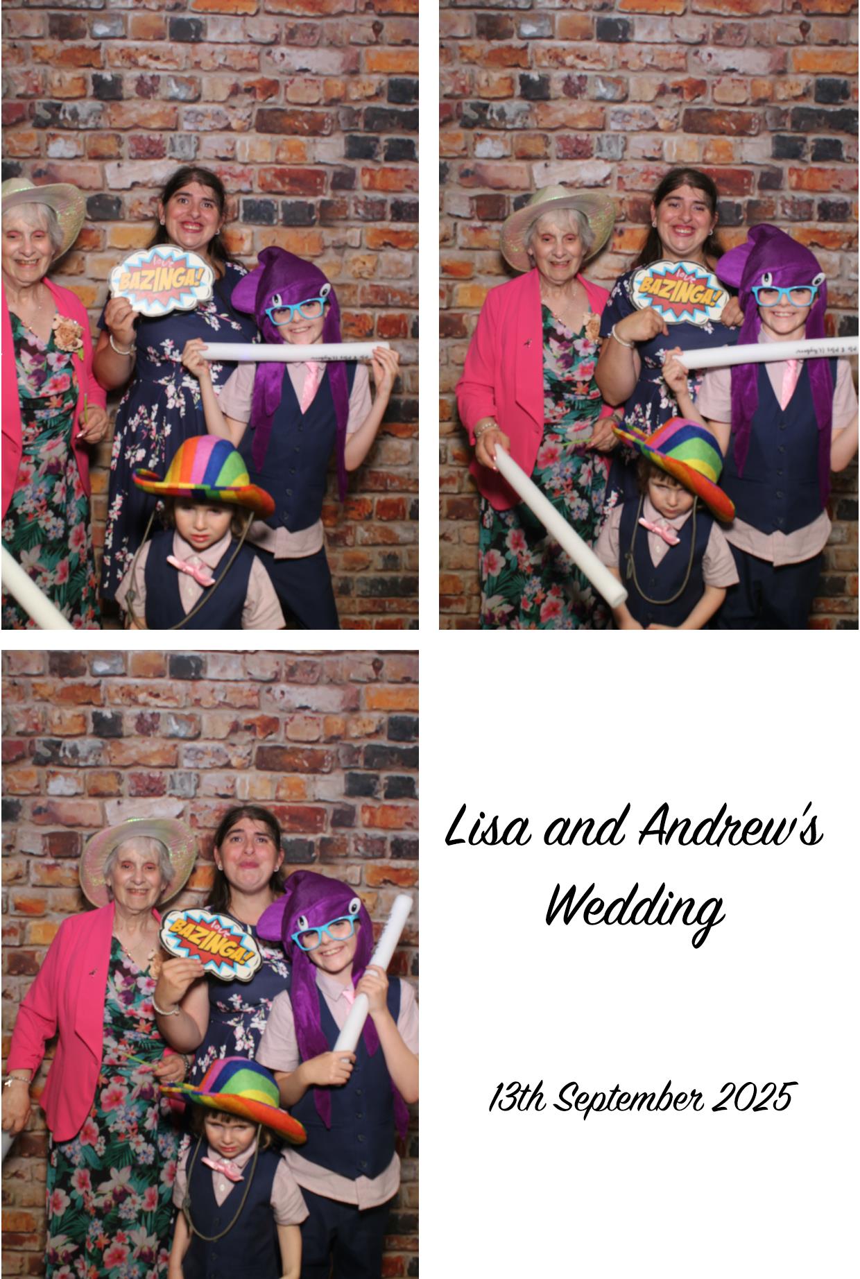 Lisa & Andrew's Wedding | View more photos from the event at gallery.boothtube.co.uk/u/BoothtubeLtd/Lisa-Andrews-Wedding