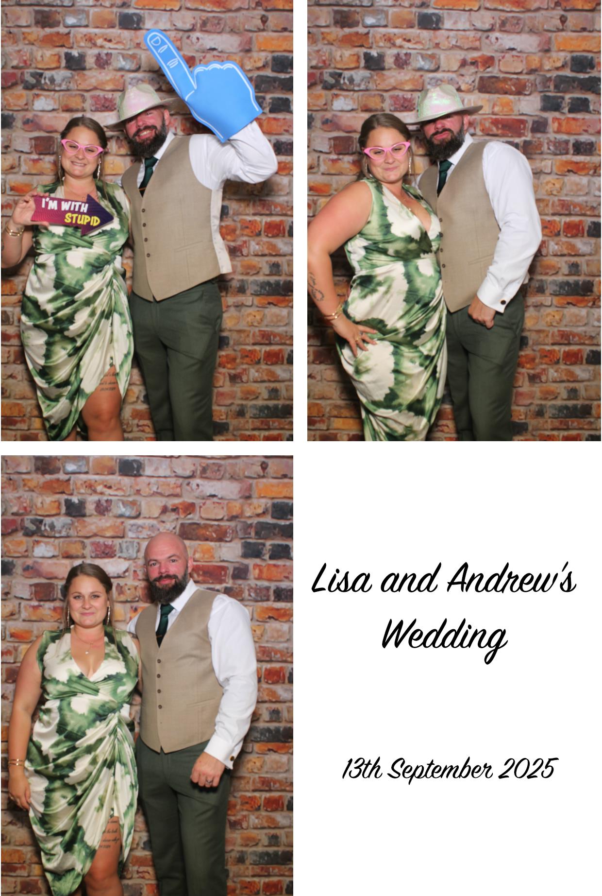 Lisa & Andrew's Wedding | View more photos from the event at gallery.boothtube.co.uk/u/BoothtubeLtd/Lisa-Andrews-Wedding