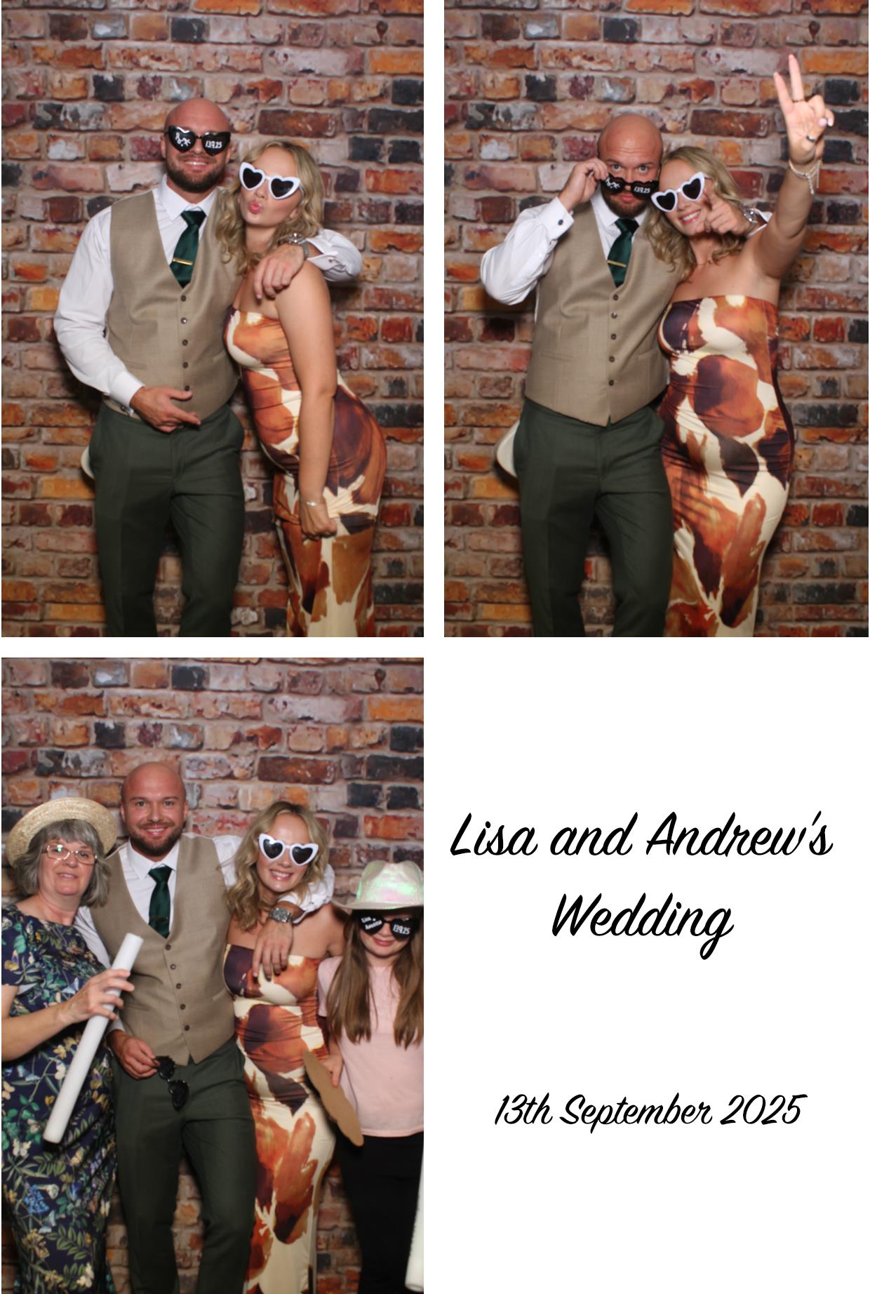 Lisa & Andrew's Wedding | View more photos from the event at gallery.boothtube.co.uk/u/BoothtubeLtd/Lisa-Andrews-Wedding