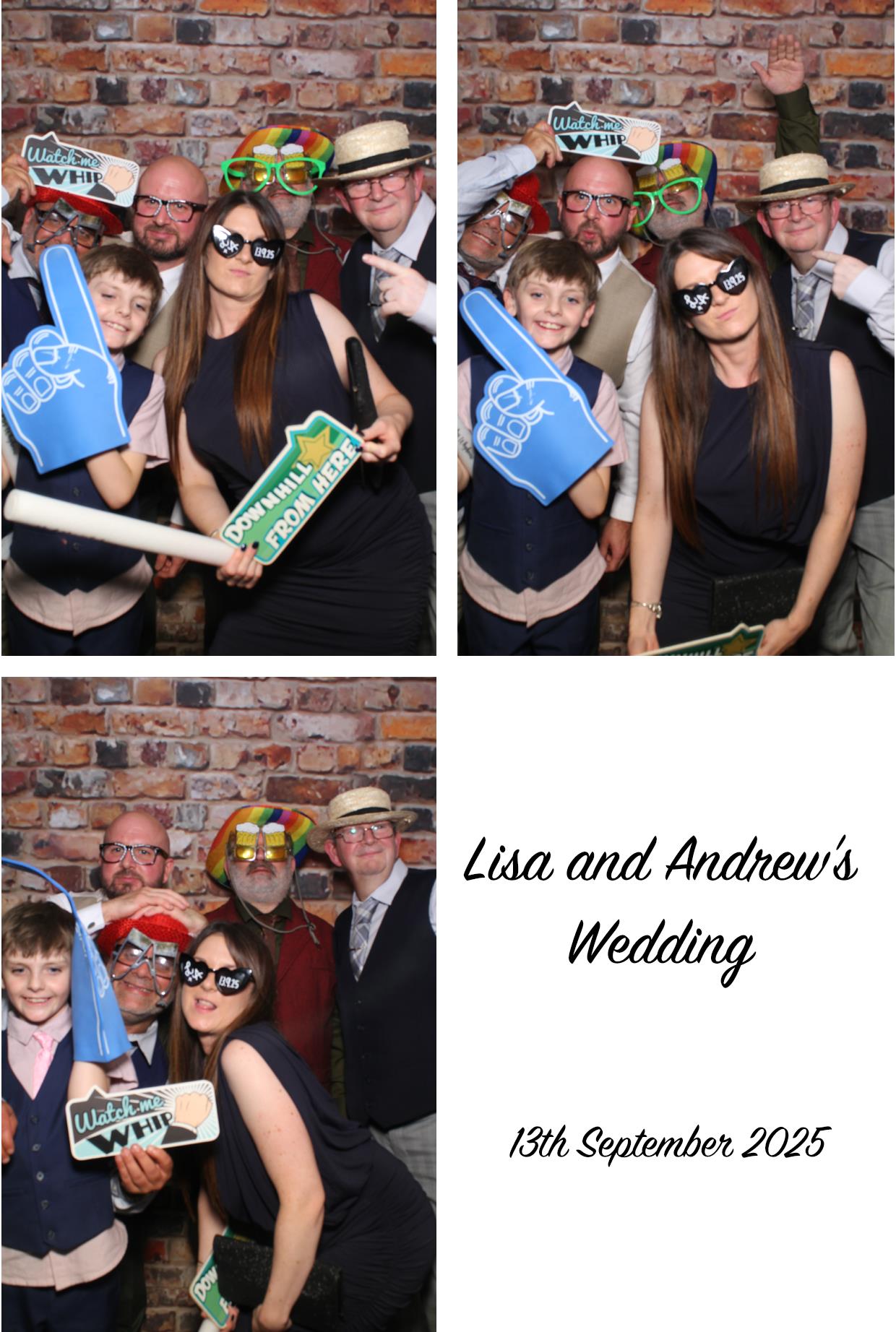 Lisa & Andrew's Wedding | View more photos from the event at gallery.boothtube.co.uk/u/BoothtubeLtd/Lisa-Andrews-Wedding