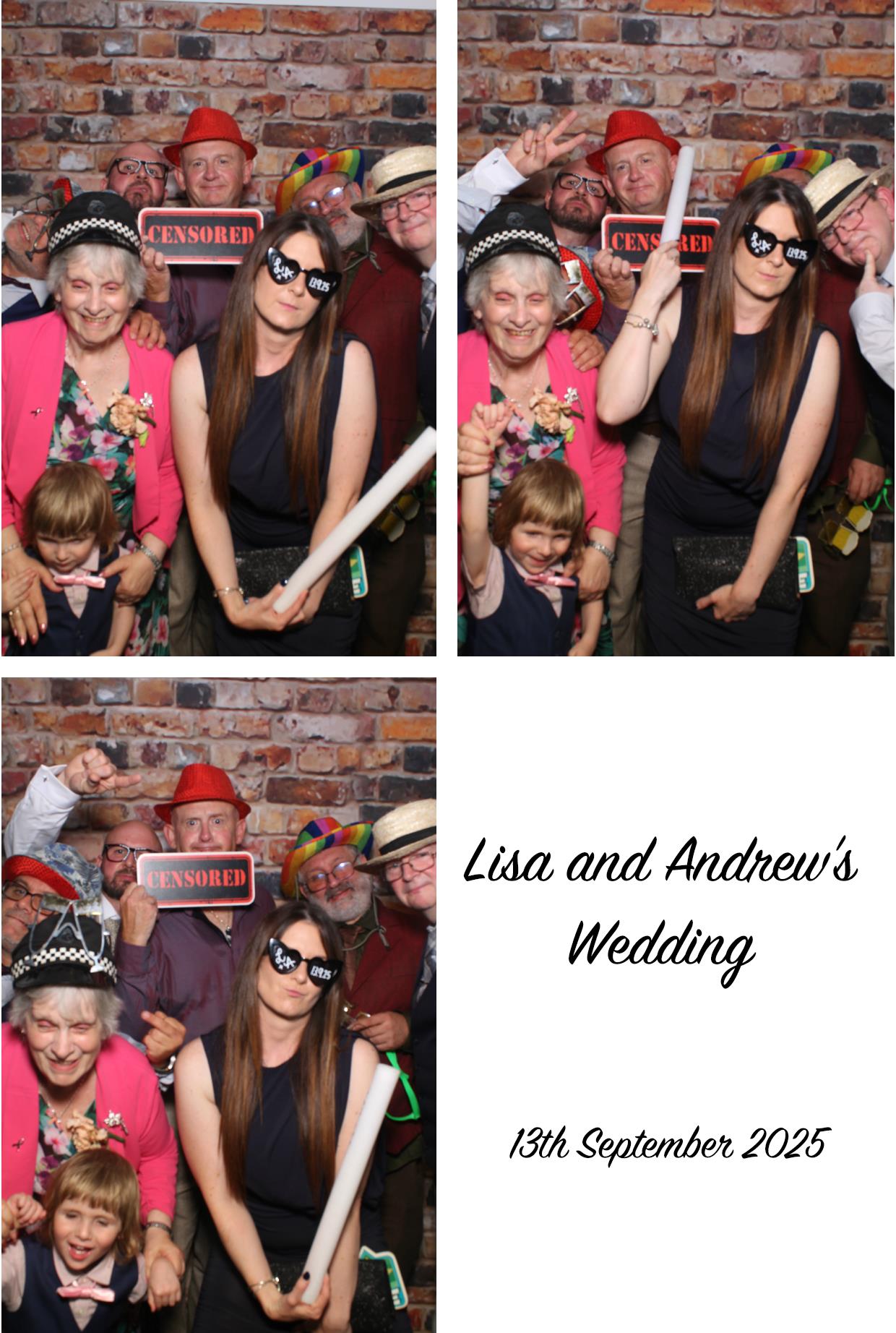 Lisa & Andrew's Wedding | View more photos from the event at gallery.boothtube.co.uk/u/BoothtubeLtd/Lisa-Andrews-Wedding