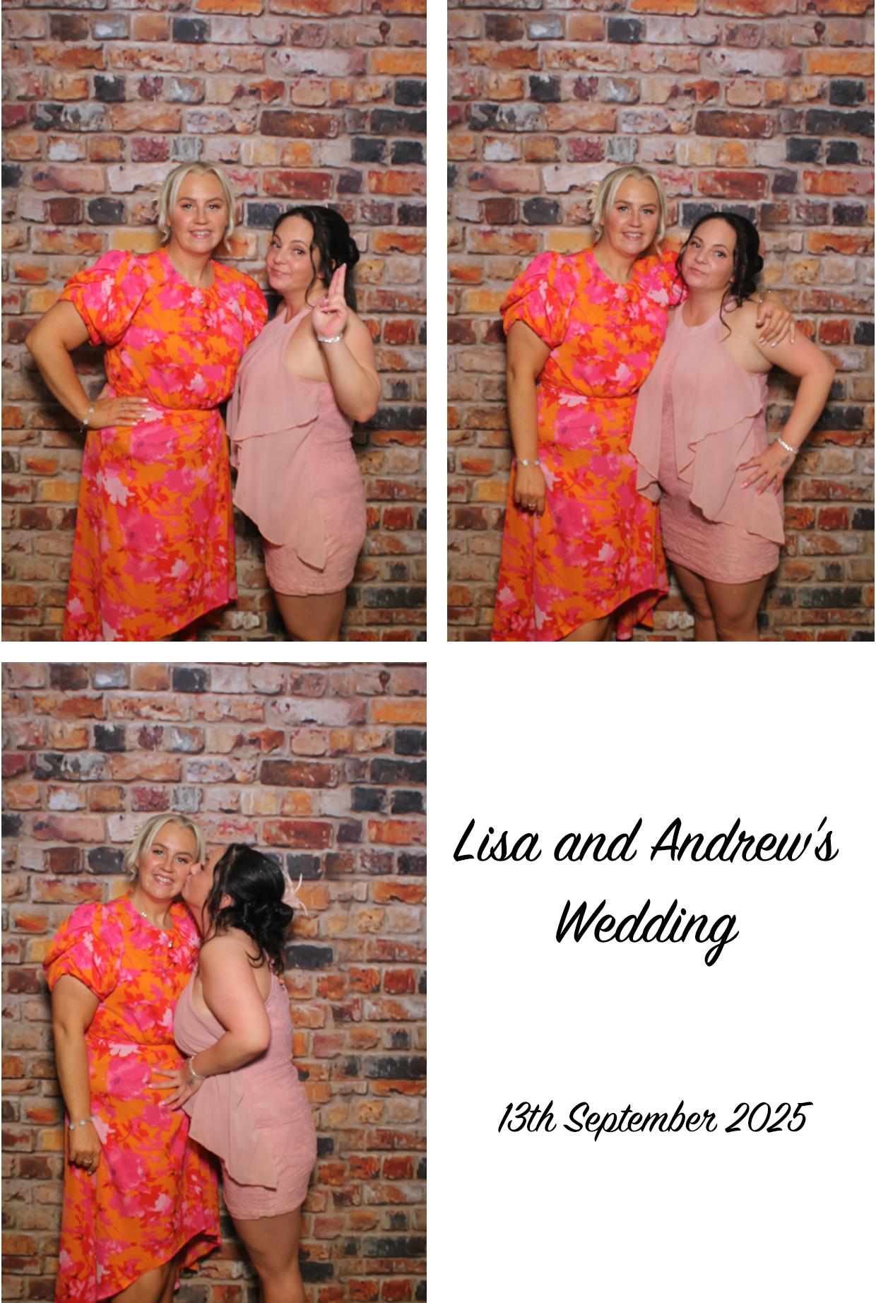 Lisa & Andrew's Wedding | View more photos from the event at gallery.boothtube.co.uk/u/BoothtubeLtd/Lisa-Andrews-Wedding