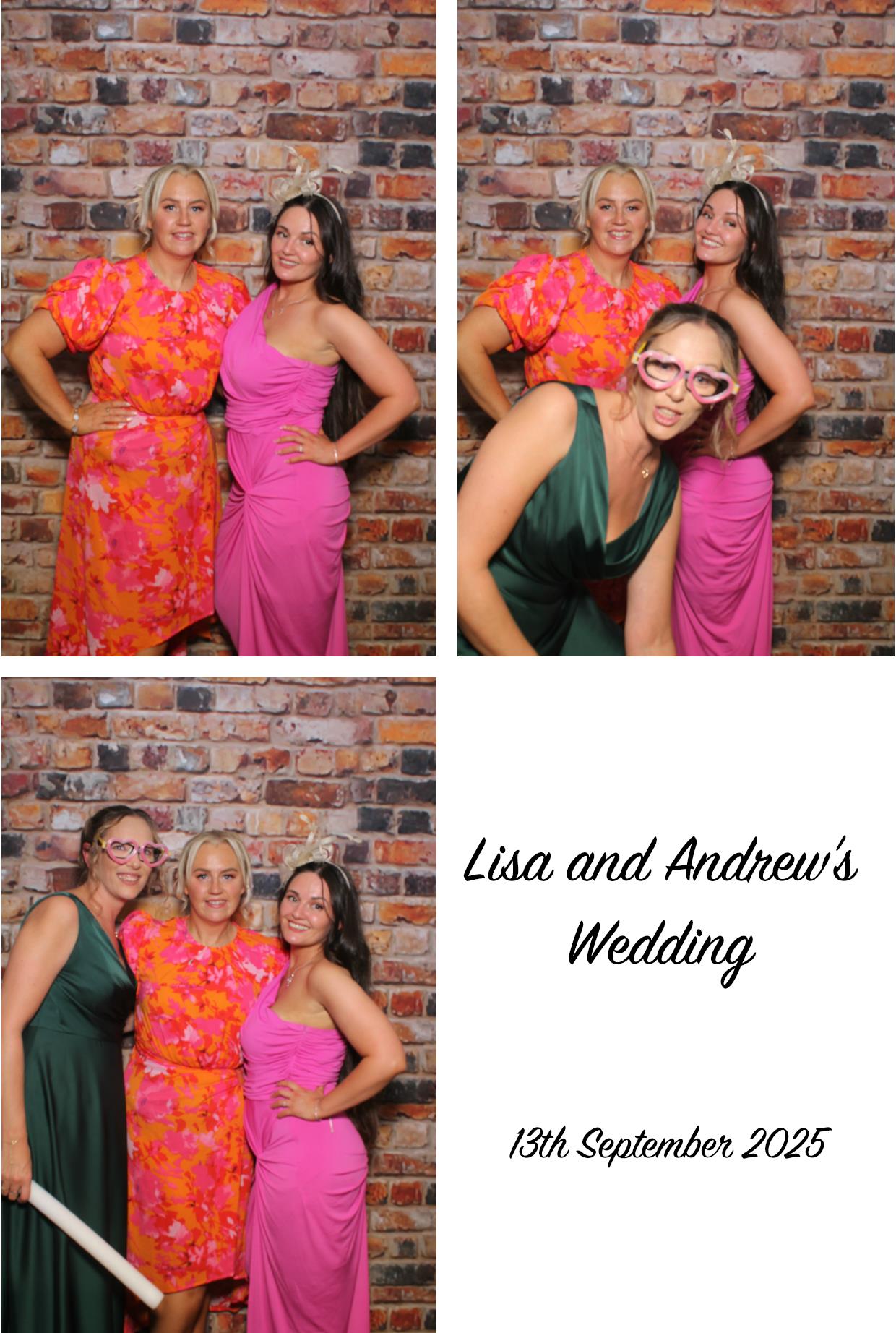 Lisa & Andrew's Wedding | View more photos from the event at gallery.boothtube.co.uk/u/BoothtubeLtd/Lisa-Andrews-Wedding