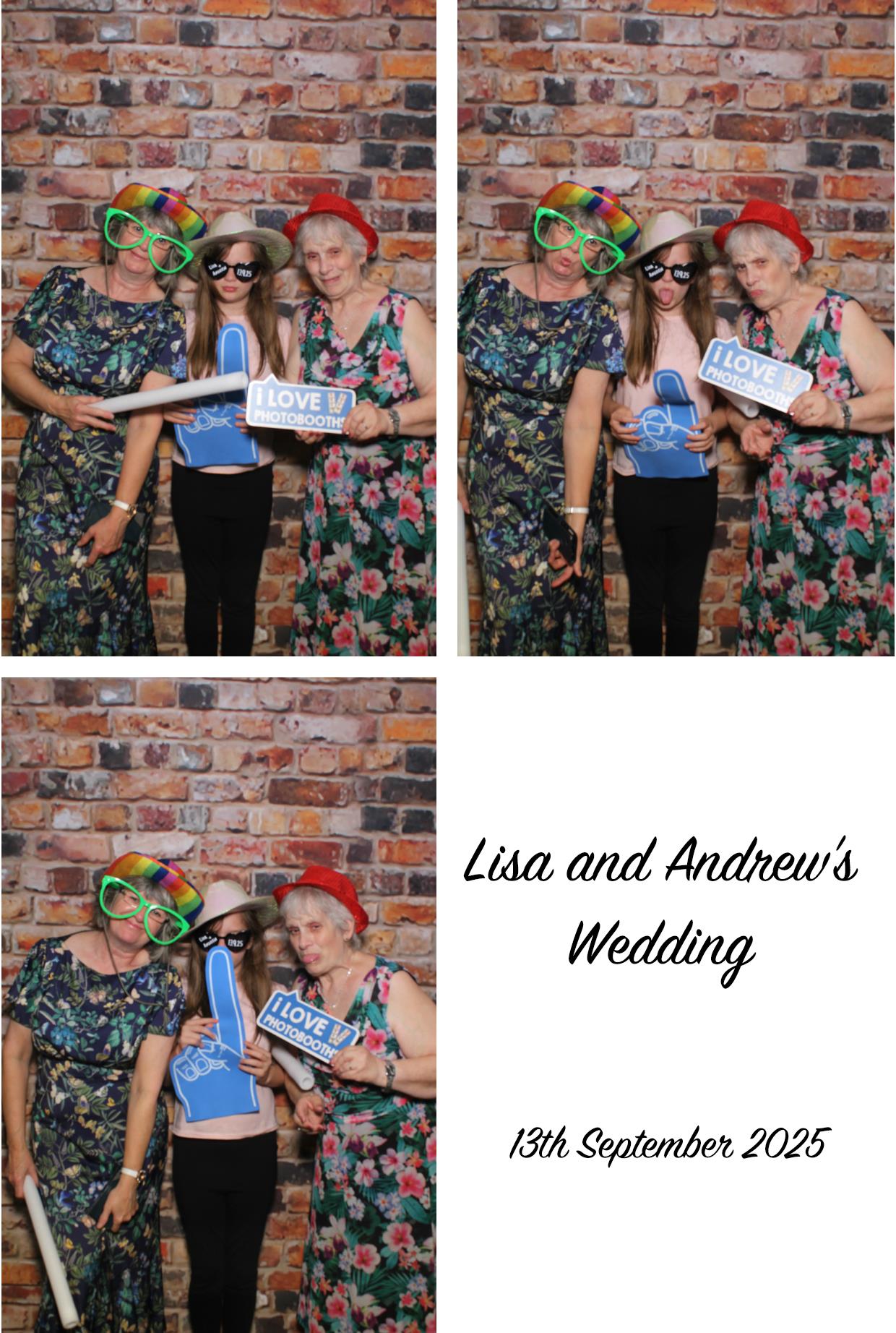 Lisa & Andrew's Wedding | View more photos from the event at gallery.boothtube.co.uk/u/BoothtubeLtd/Lisa-Andrews-Wedding