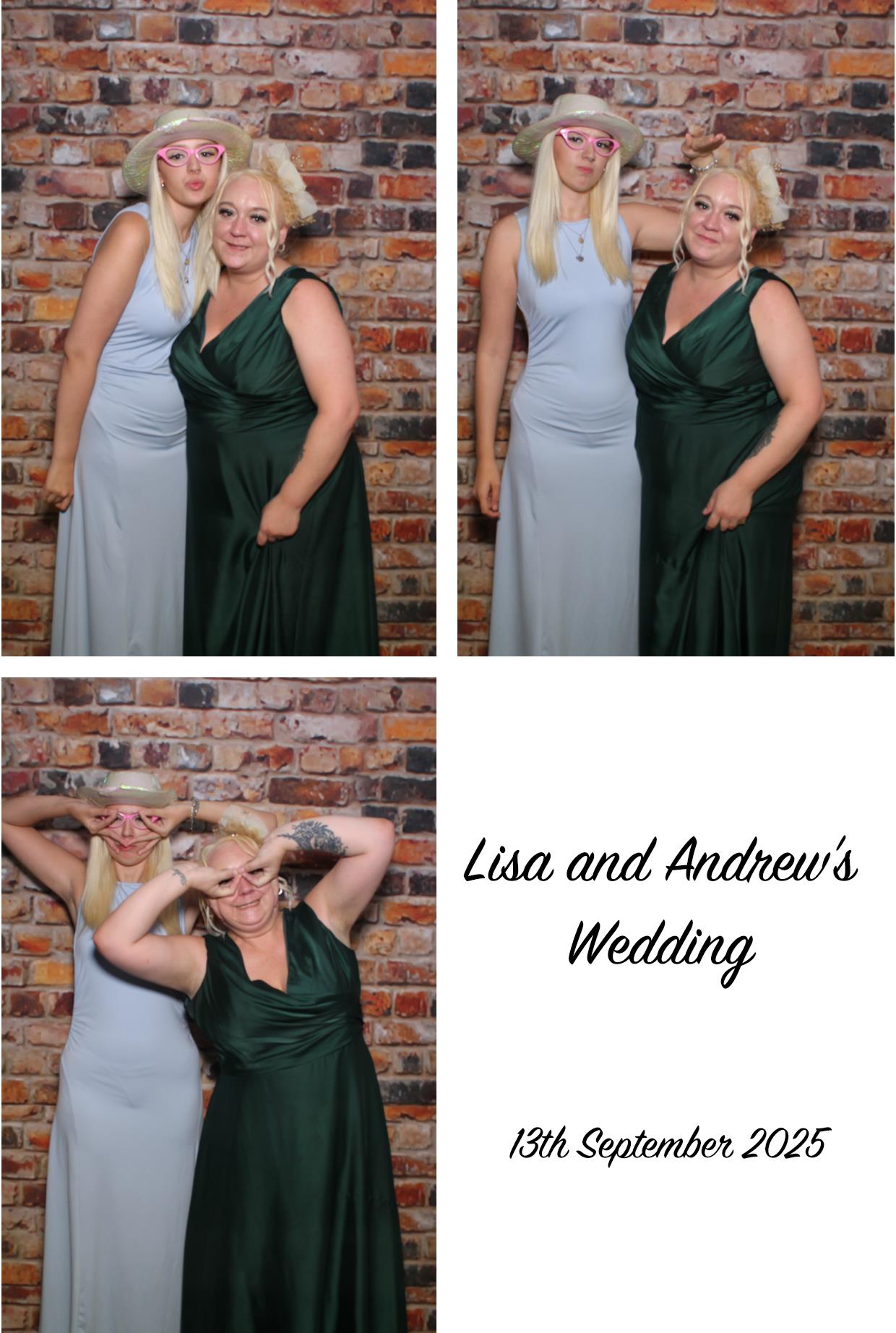 Lisa & Andrew's Wedding | View more photos from the event at gallery.boothtube.co.uk/u/BoothtubeLtd/Lisa-Andrews-Wedding