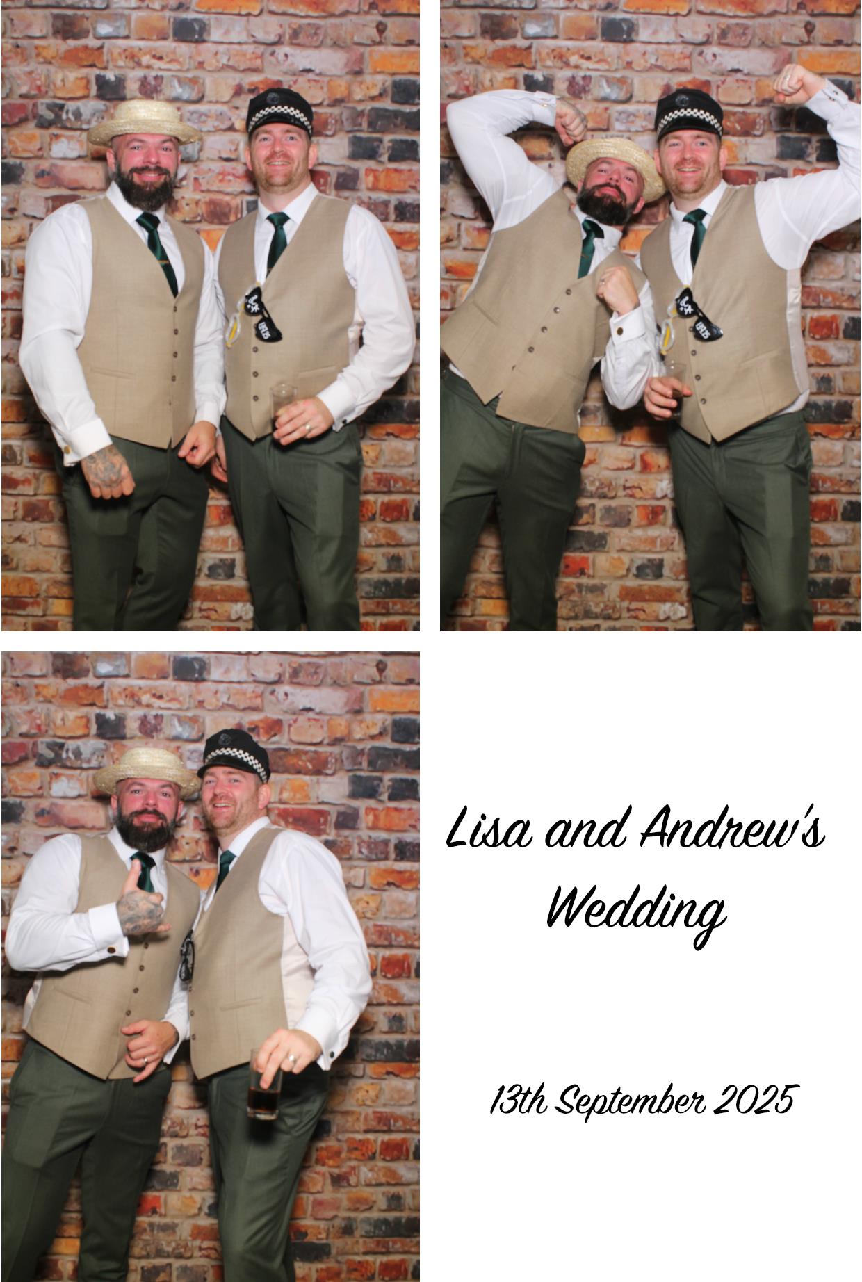 Lisa & Andrew's Wedding | View more photos from the event at gallery.boothtube.co.uk/u/BoothtubeLtd/Lisa-Andrews-Wedding