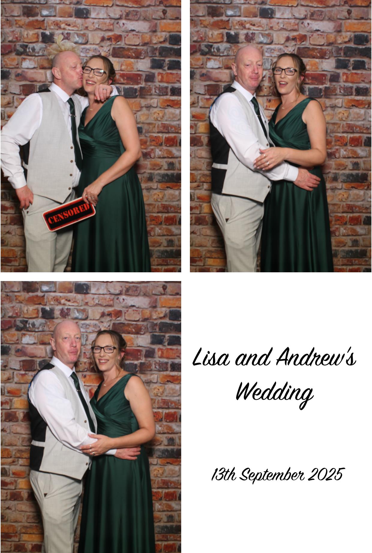 Lisa & Andrew's Wedding | View more photos from the event at gallery.boothtube.co.uk/u/BoothtubeLtd/Lisa-Andrews-Wedding