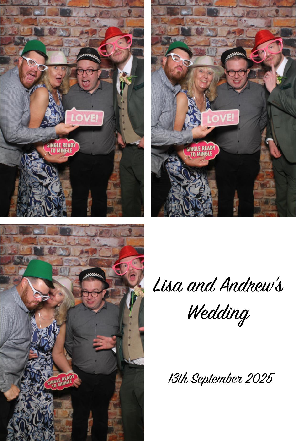 Lisa & Andrew's Wedding | View more photos from the event at gallery.boothtube.co.uk/u/BoothtubeLtd/Lisa-Andrews-Wedding