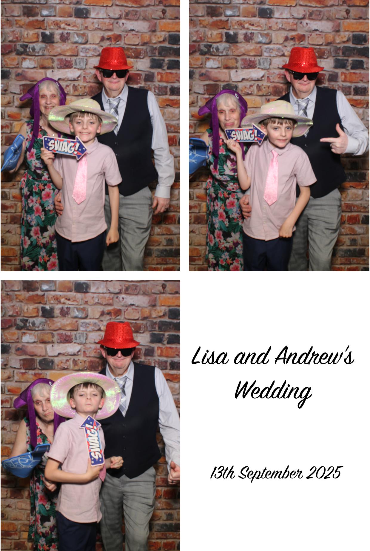 Lisa & Andrew's Wedding | View more photos from the event at gallery.boothtube.co.uk/u/BoothtubeLtd/Lisa-Andrews-Wedding