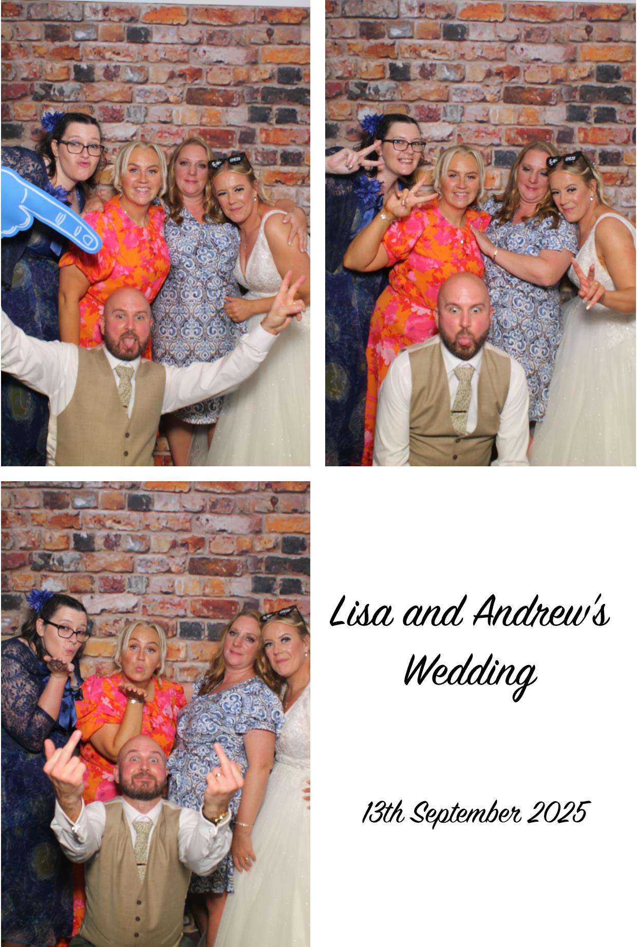 Lisa & Andrew's Wedding | View more photos from the event at gallery.boothtube.co.uk/u/BoothtubeLtd/Lisa-Andrews-Wedding