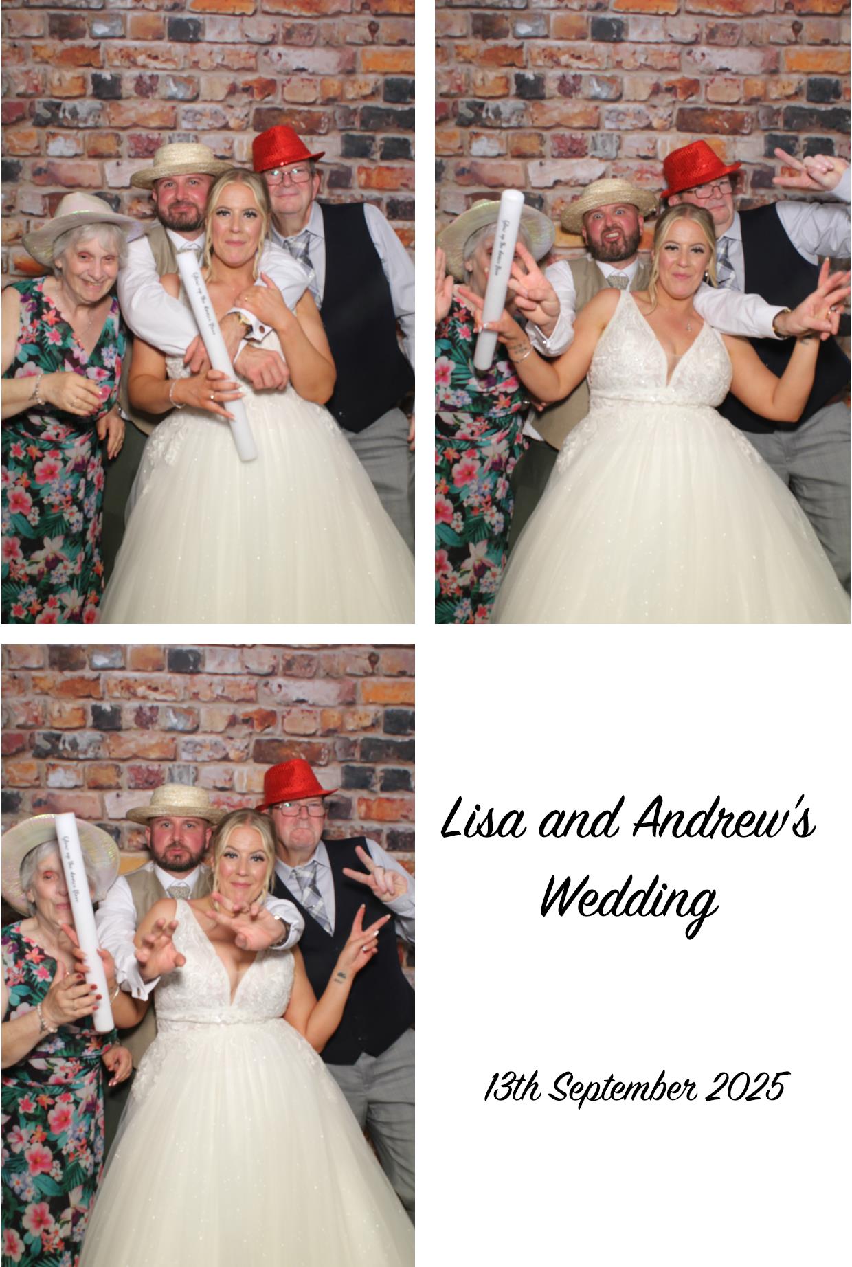 Lisa & Andrew's Wedding | View more photos from the event at gallery.boothtube.co.uk/u/BoothtubeLtd/Lisa-Andrews-Wedding