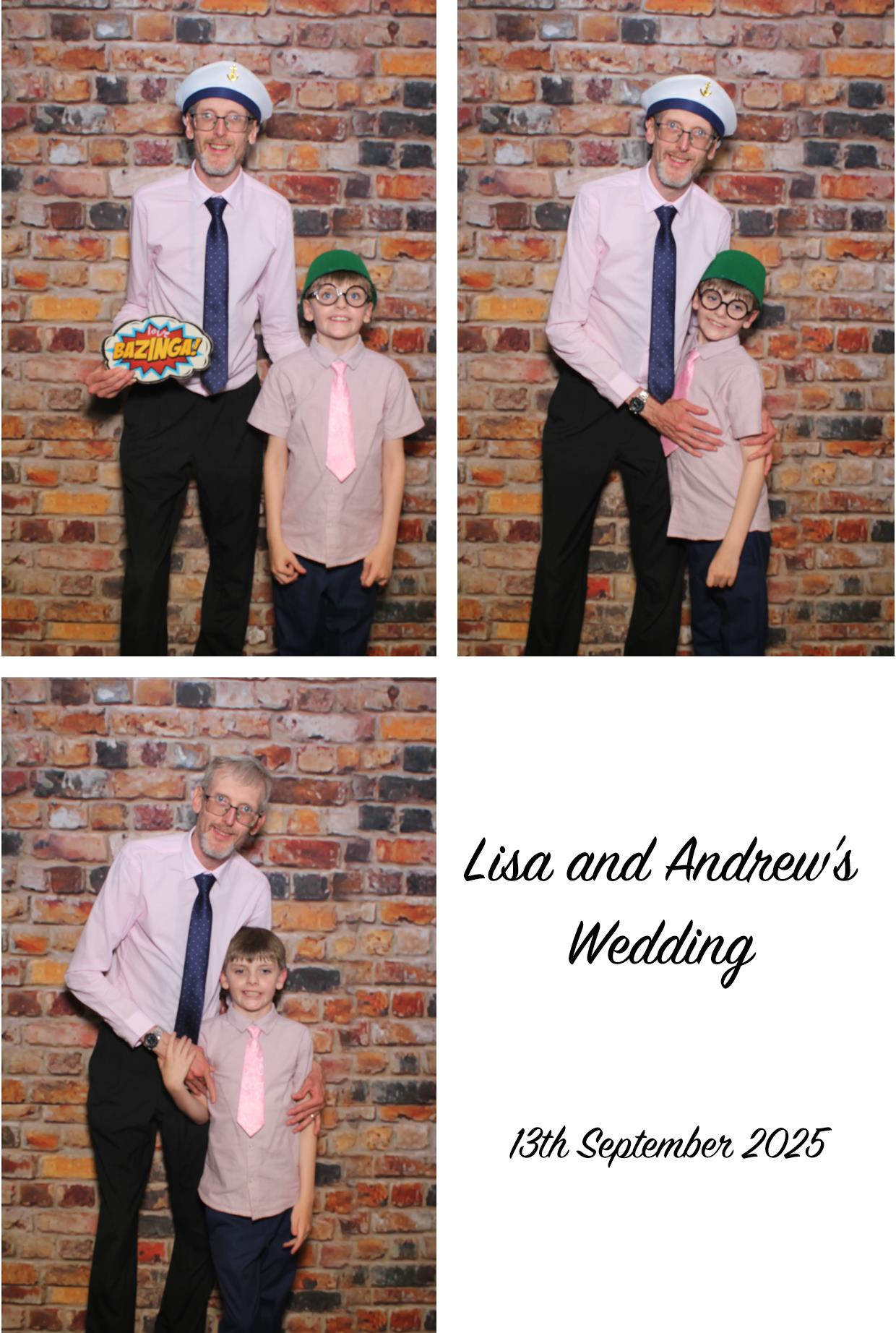 Lisa & Andrew's Wedding | View more photos from the event at gallery.boothtube.co.uk/u/BoothtubeLtd/Lisa-Andrews-Wedding