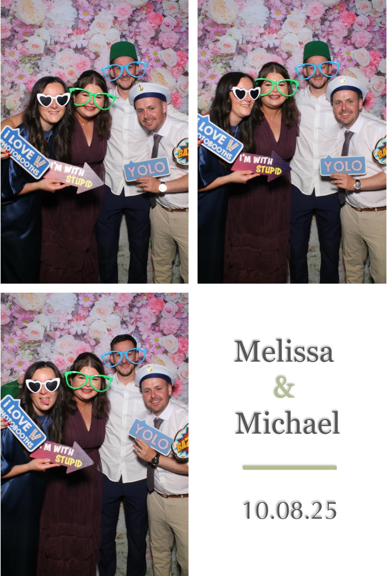 Michael & Melissa's Wedding | View more photos from the event at gallery.boothtube.co.uk/u/BoothtubeLtd/Michael-Melissas-Wedding