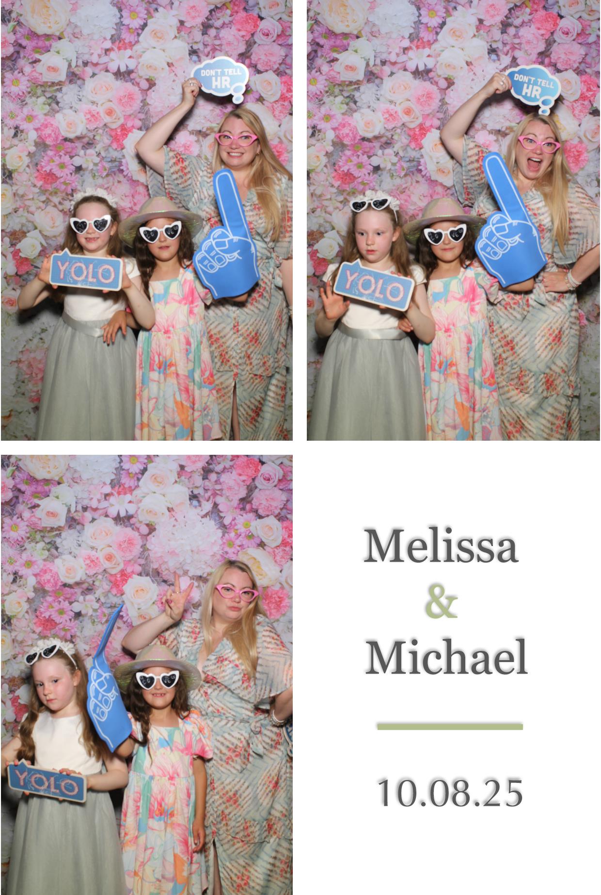 Michael & Melissa's Wedding | View more photos from the event at gallery.boothtube.co.uk/u/BoothtubeLtd/Michael-Melissas-Wedding